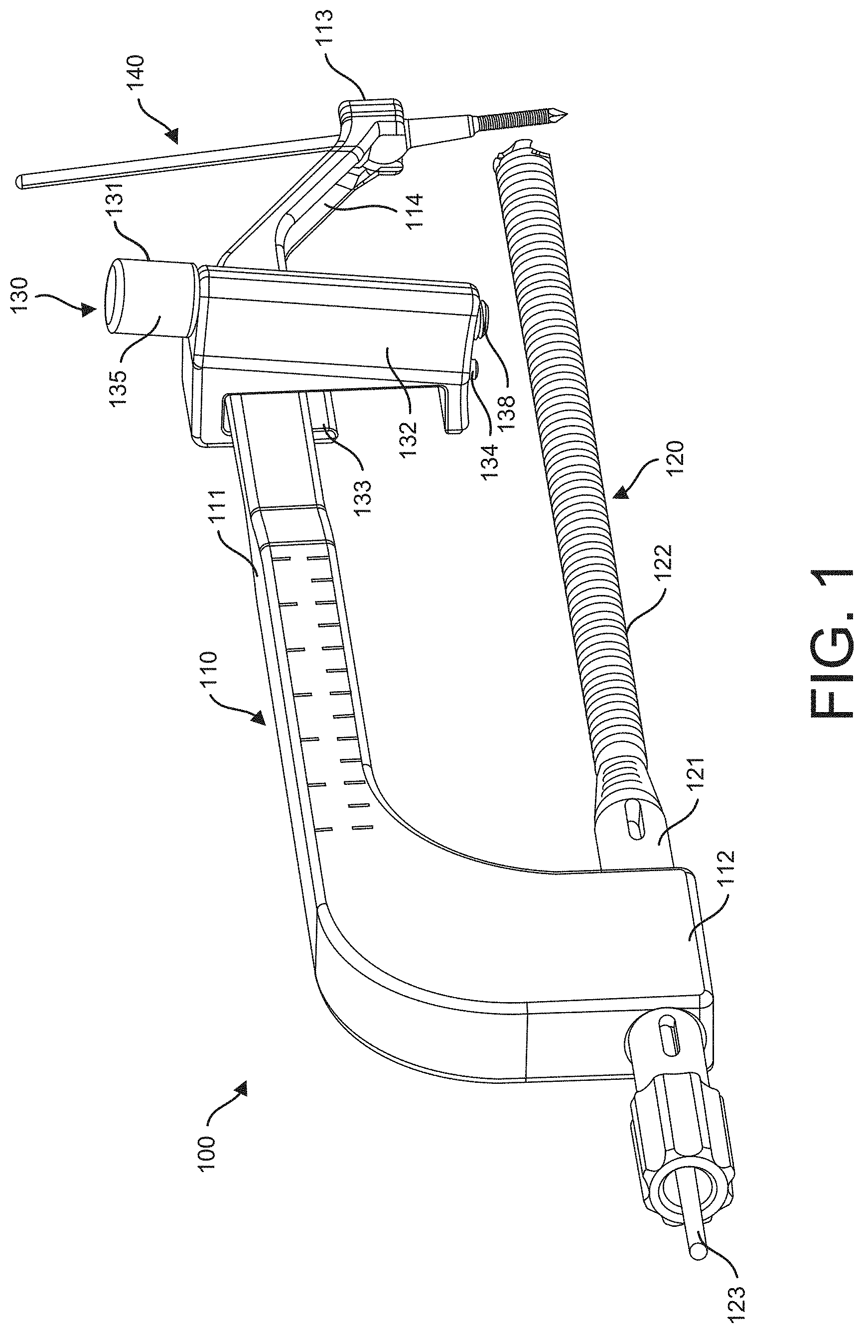 Patent US11779358 — Targeting instruments, systems and methods of use — Figure 1