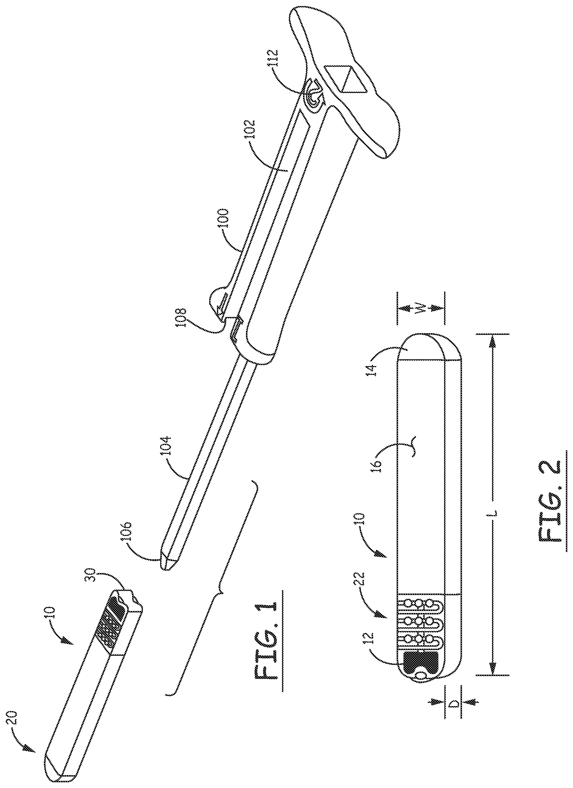 Patent US11779370 Figure 1 – Subcutaneous delivery tool