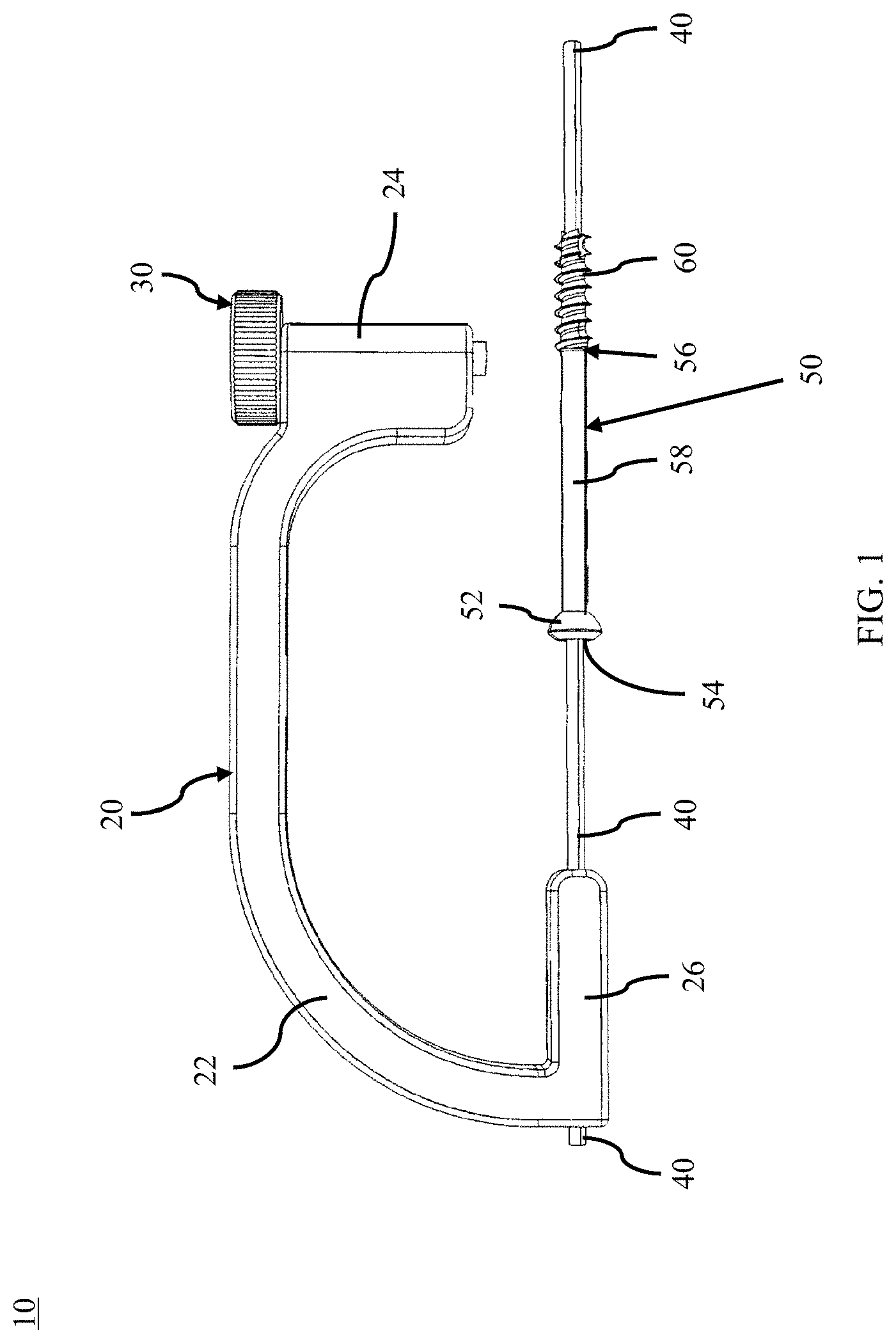 Patent US11779382 — Alignment guide apparatus, methods and systems — Figure 1