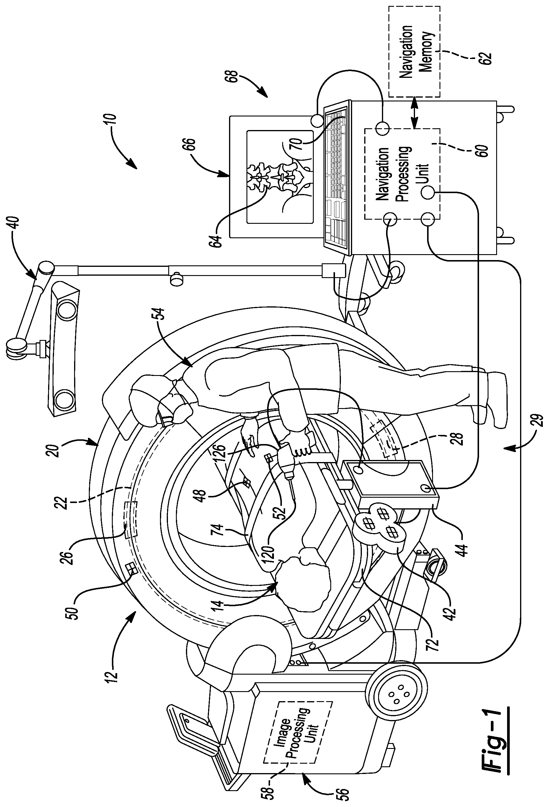 Patent US11779399 — Method and apparatus for image-based navigation — Figure 1