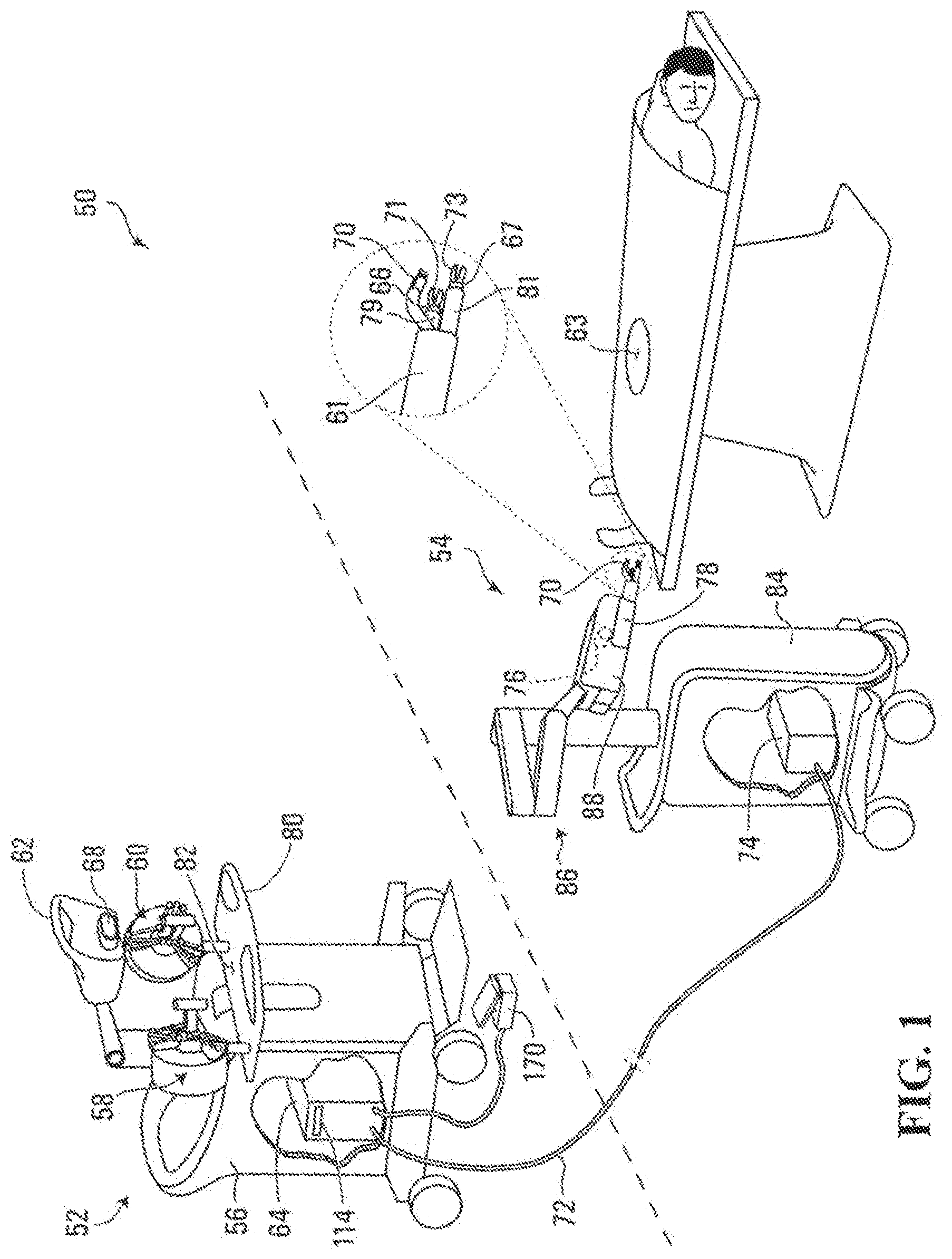 Patent US11779419 — Autonomous correction of alignment error in a master-slave robotic system — Figure 1