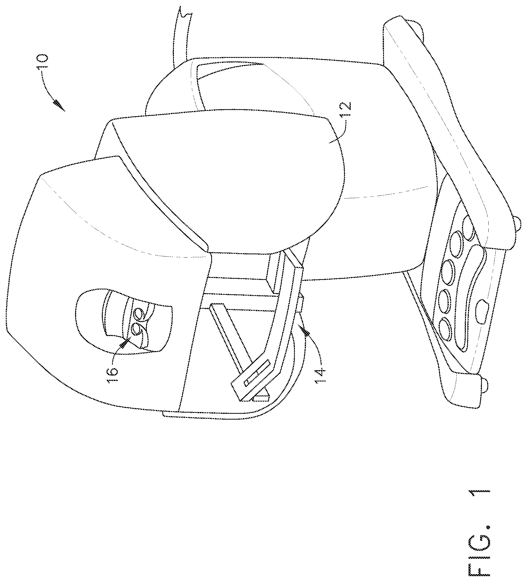 Patent US11779420 — Robotic surgical attachments having manually-actuated retraction assemblies — Figure 1
