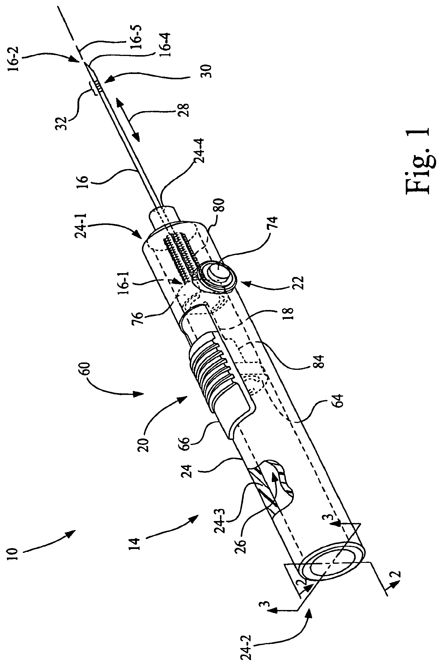 Patent US11779431 — Marker delivery device for tissue marker placement — Figure 1