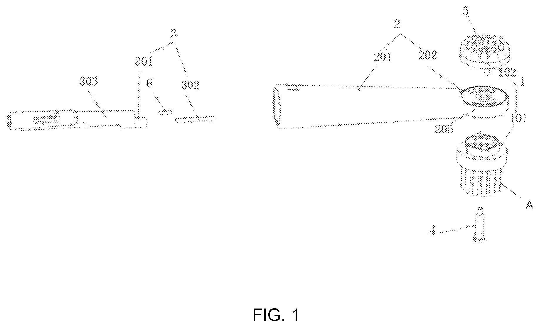 Patent US11779443 — Rotation type electric toothbrush — Figure 1