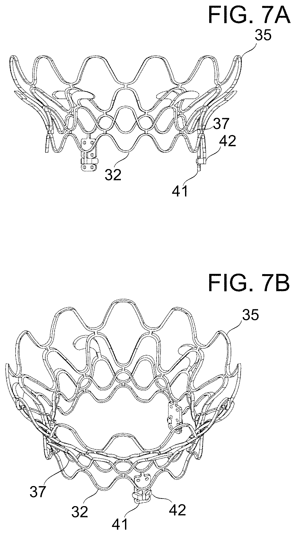 Patent US11779459 Figure 8 – Frame for prosthetic valve