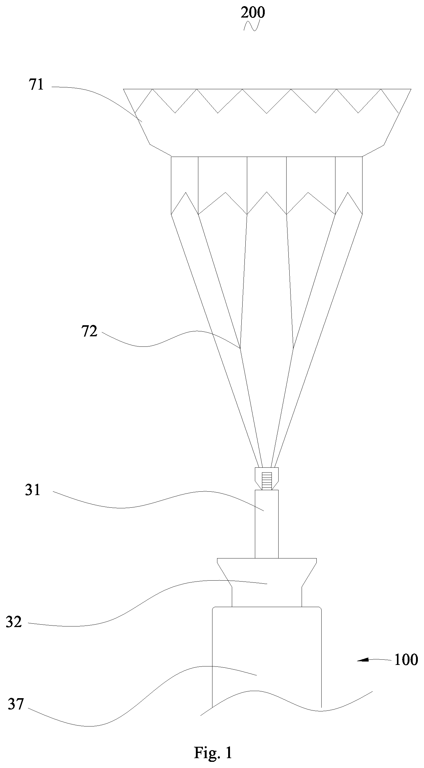 Patent US11779462 — Conveyor and conveyor system — Figure 1