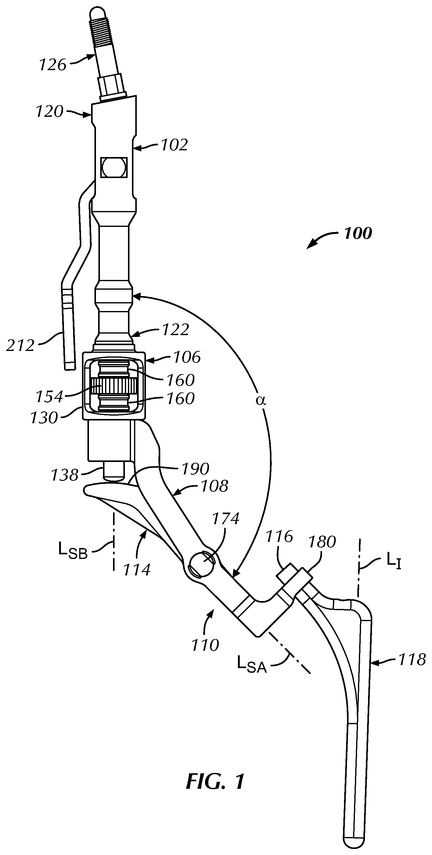 Patent US11779468 — Implant extractor — Figure 1