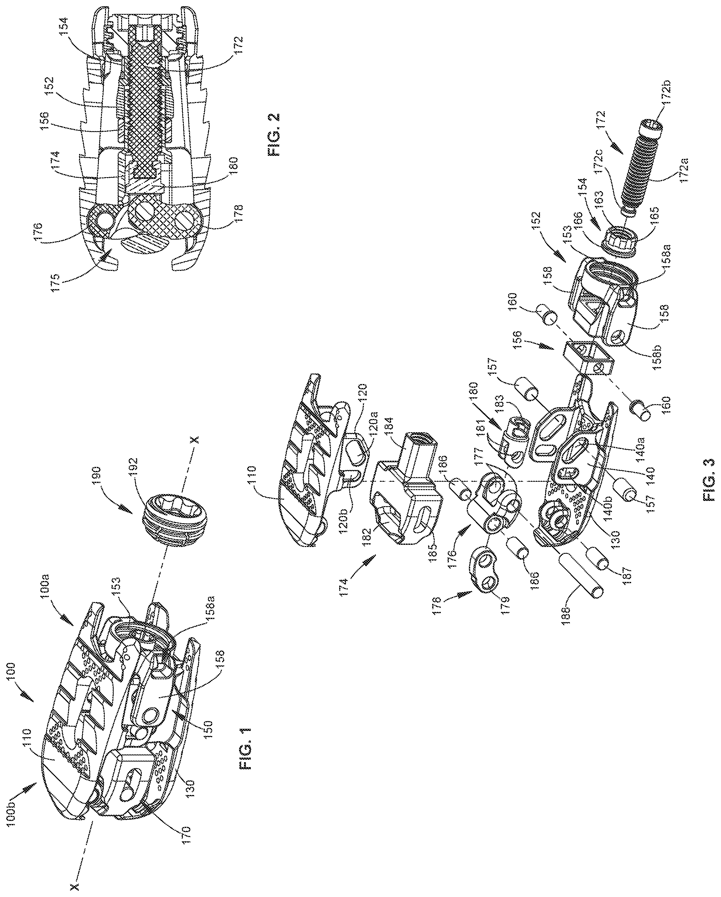 Patent US11779470 — Devices for inserting and expanding spinal implants — Figure 1