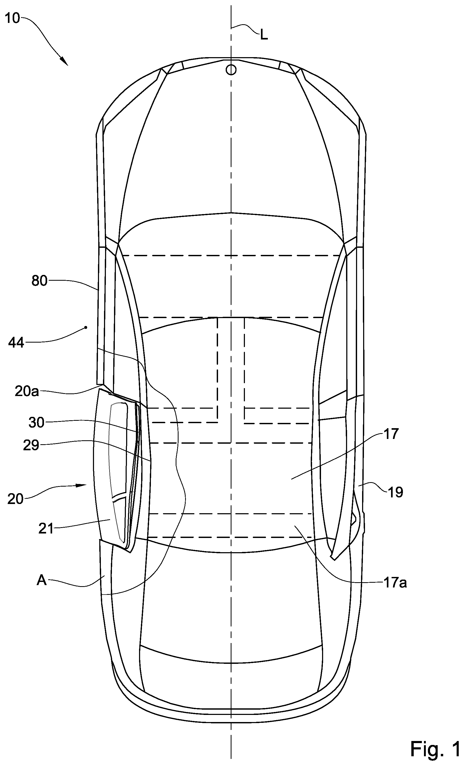Patent US11779498 — Mobility aid system — Figure 1