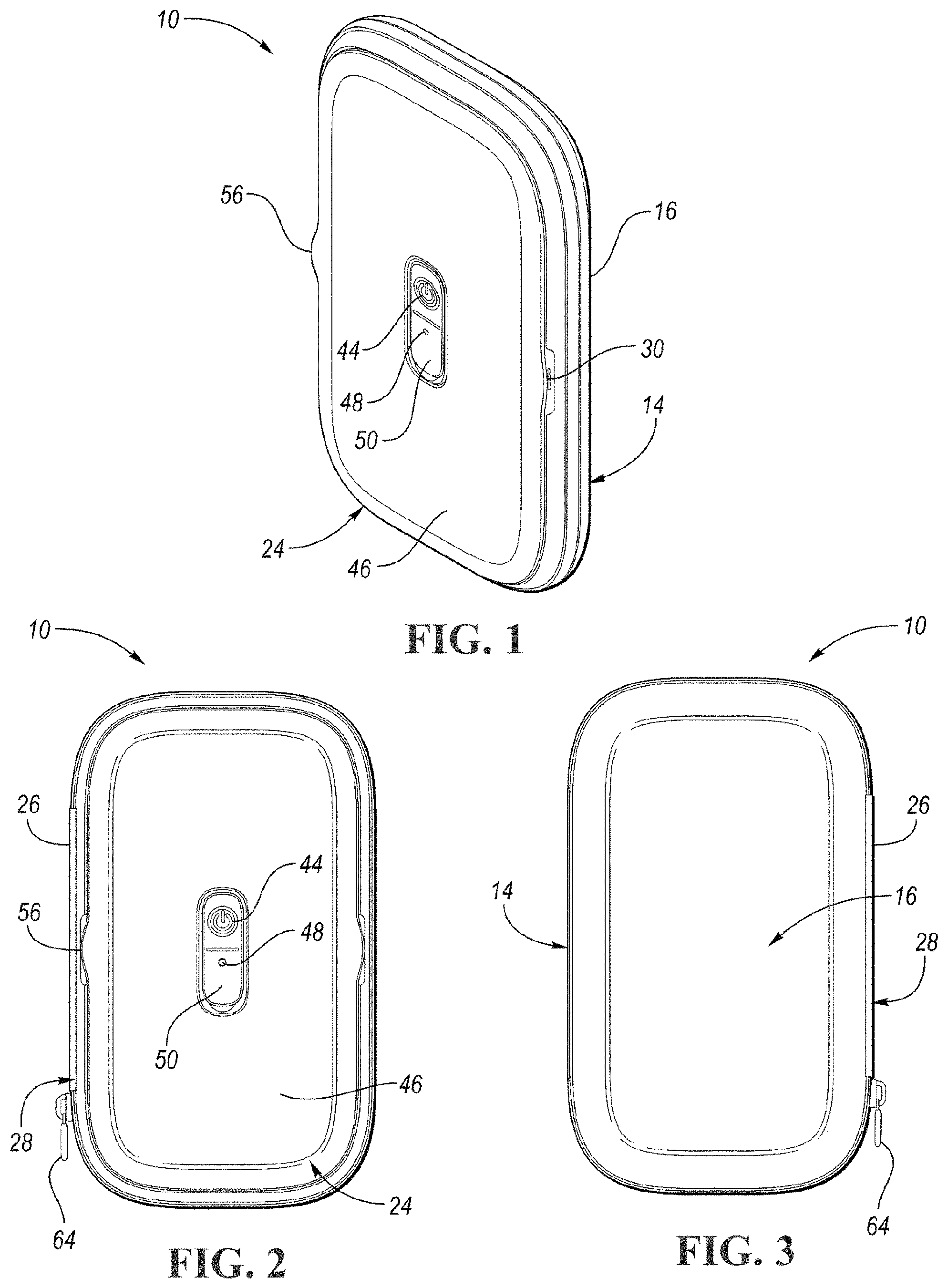 Patent US11779671 — UV sanitizing apparatus — Figure 1