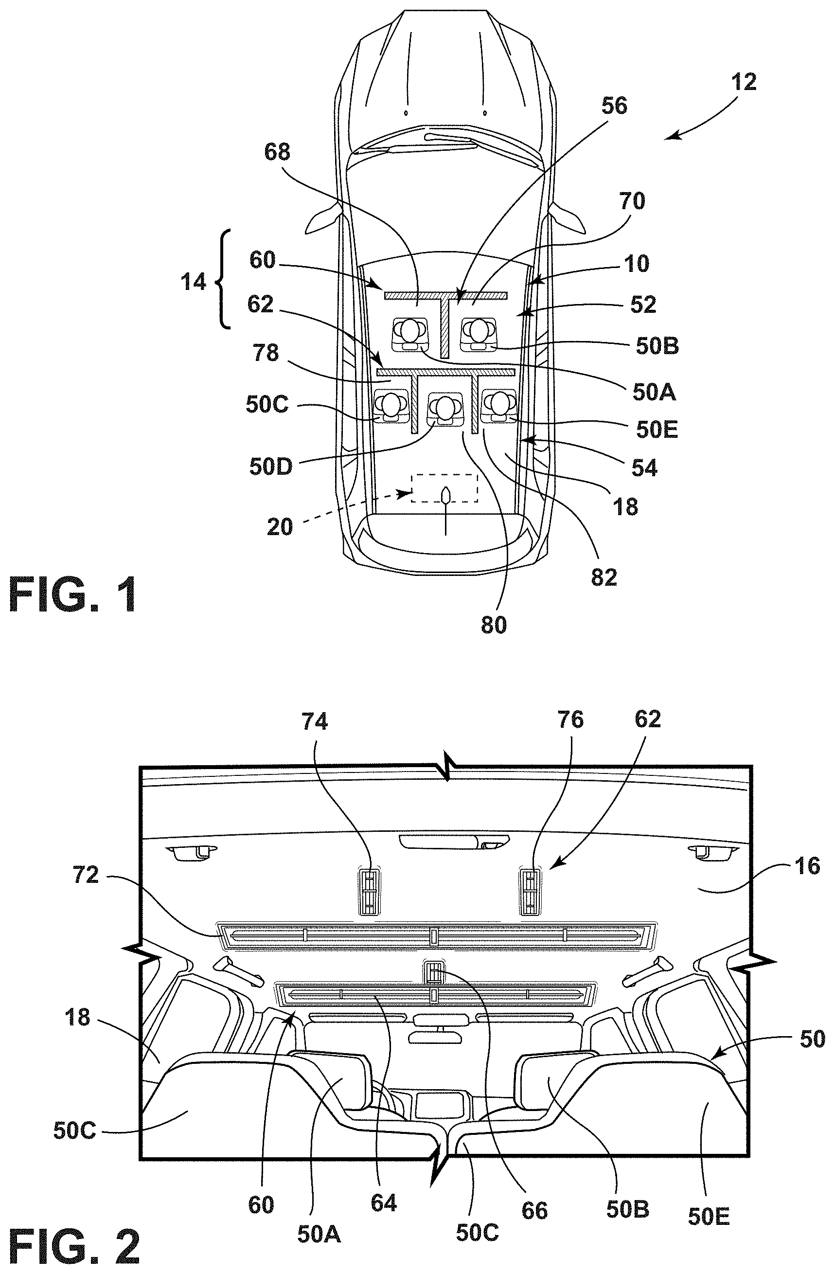 Patent US11779674 — Vehicle air filtration system — Figure 1