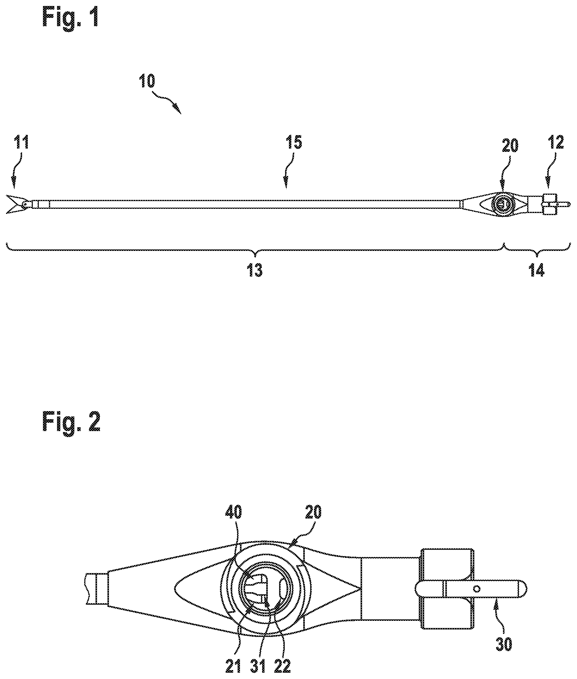 Patent US11779695 — Instrument used in surgery and irrigating of the instrument — Figure 1