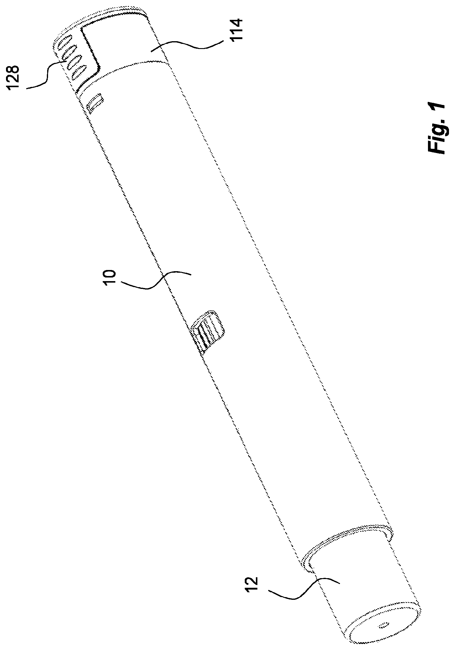 Patent US11779710 Figure 1 – Medicament delivery device