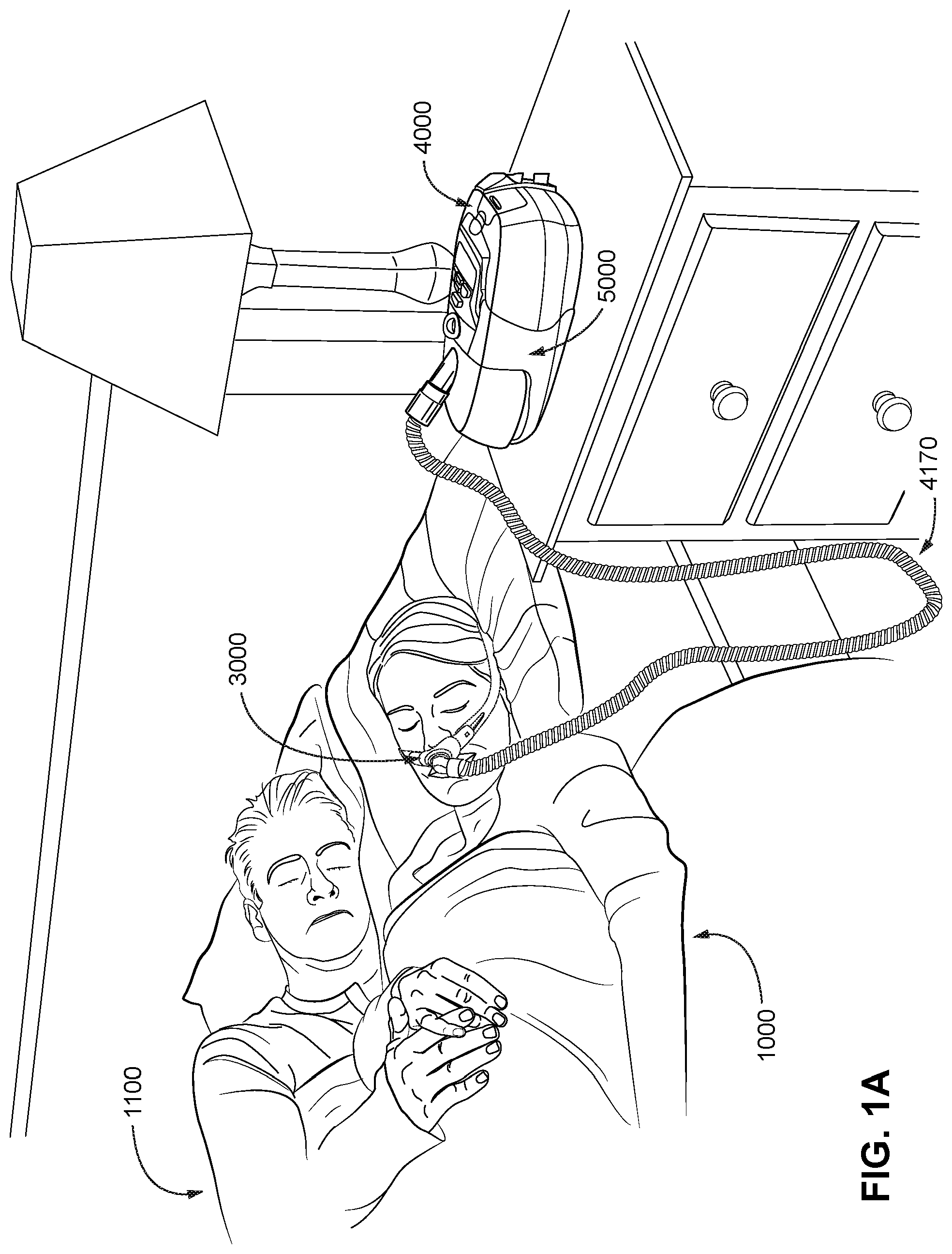 Patent US11779723 — Connector for positioning and stabilising structure — Figure 1