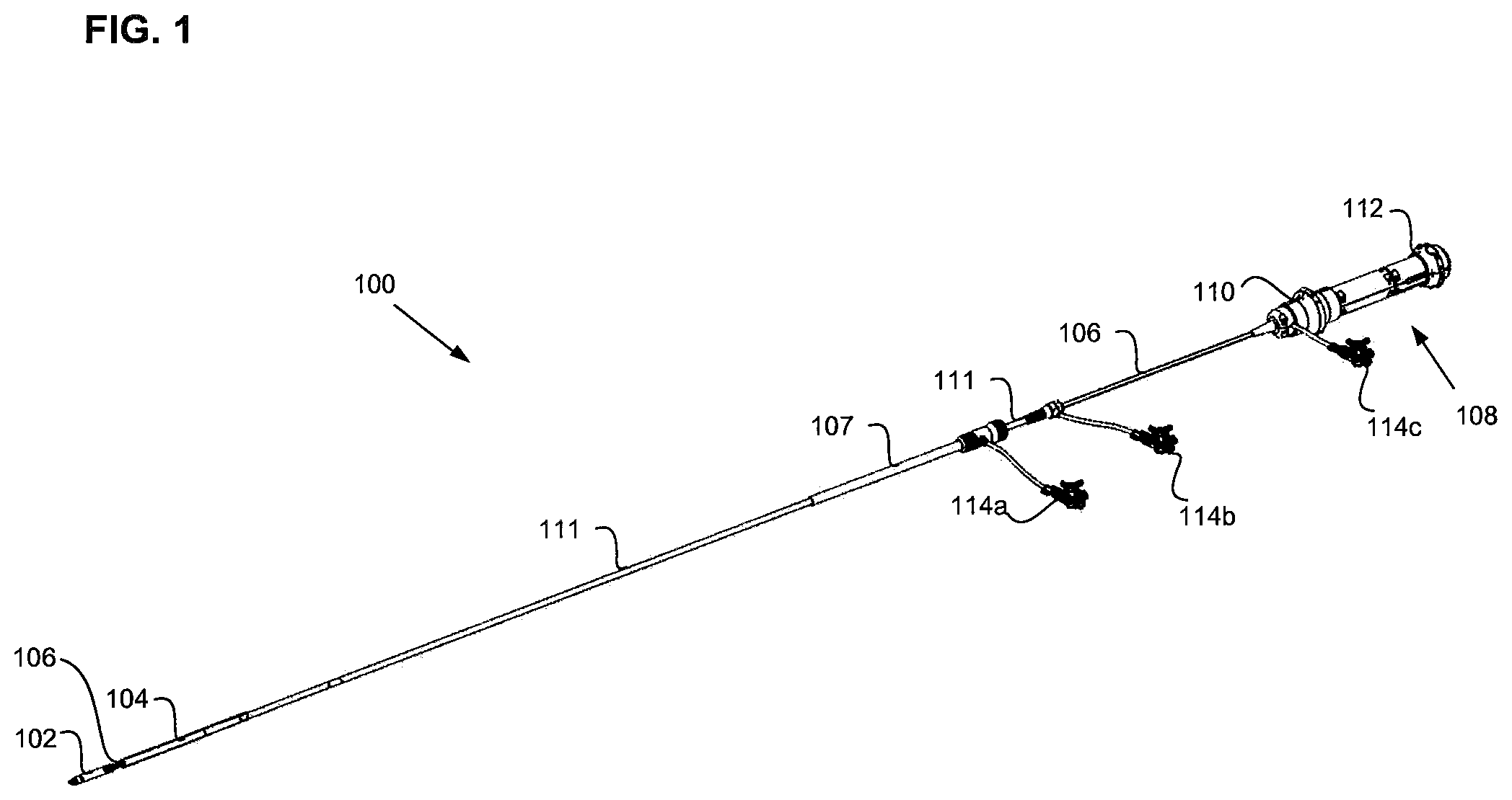 Patent US11779731 — Delivery catheter systems and methods — Figure 1