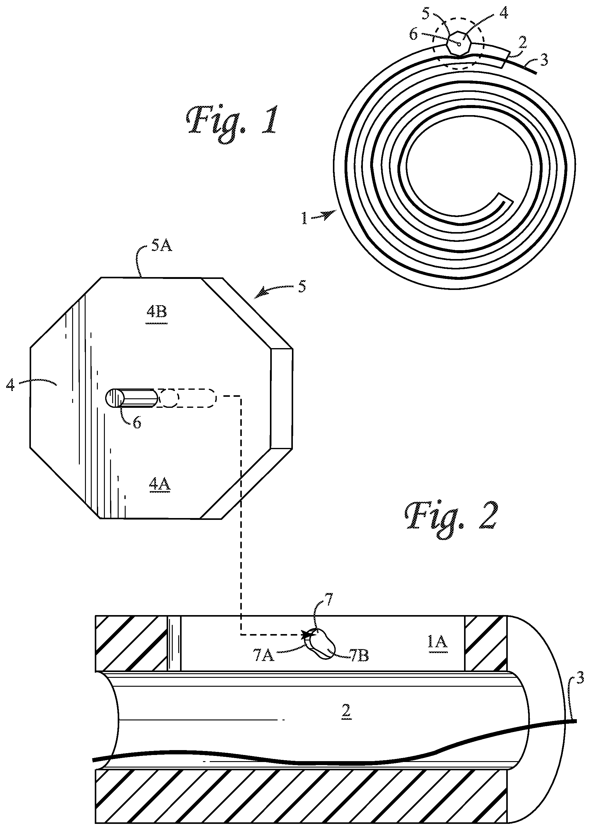 Patent US11779735 Figure 1 – Housing for storage and manipulation of a surgical guide wire