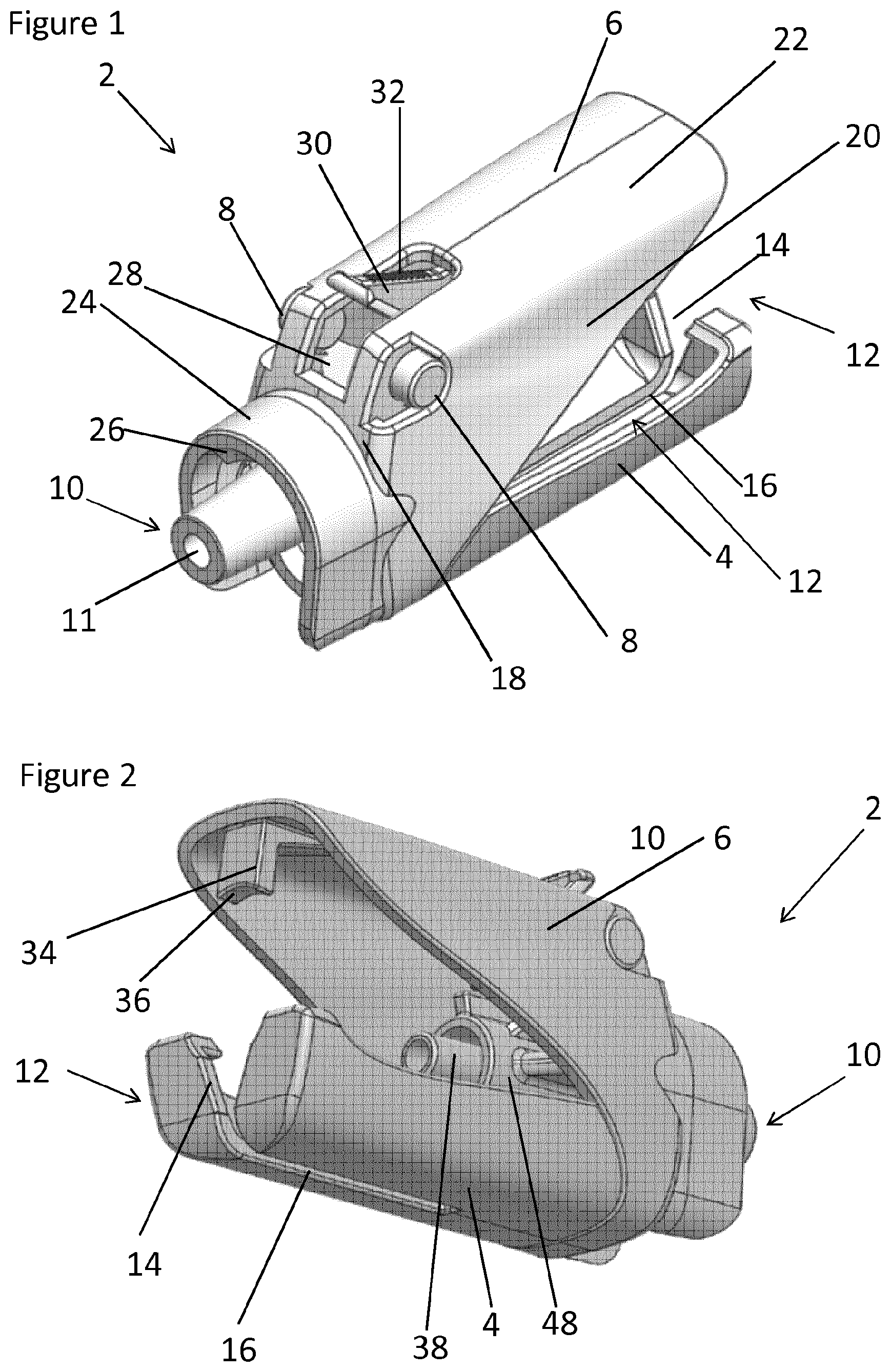 Patent US11779746 — Fluid transfer connectors — Figure 1