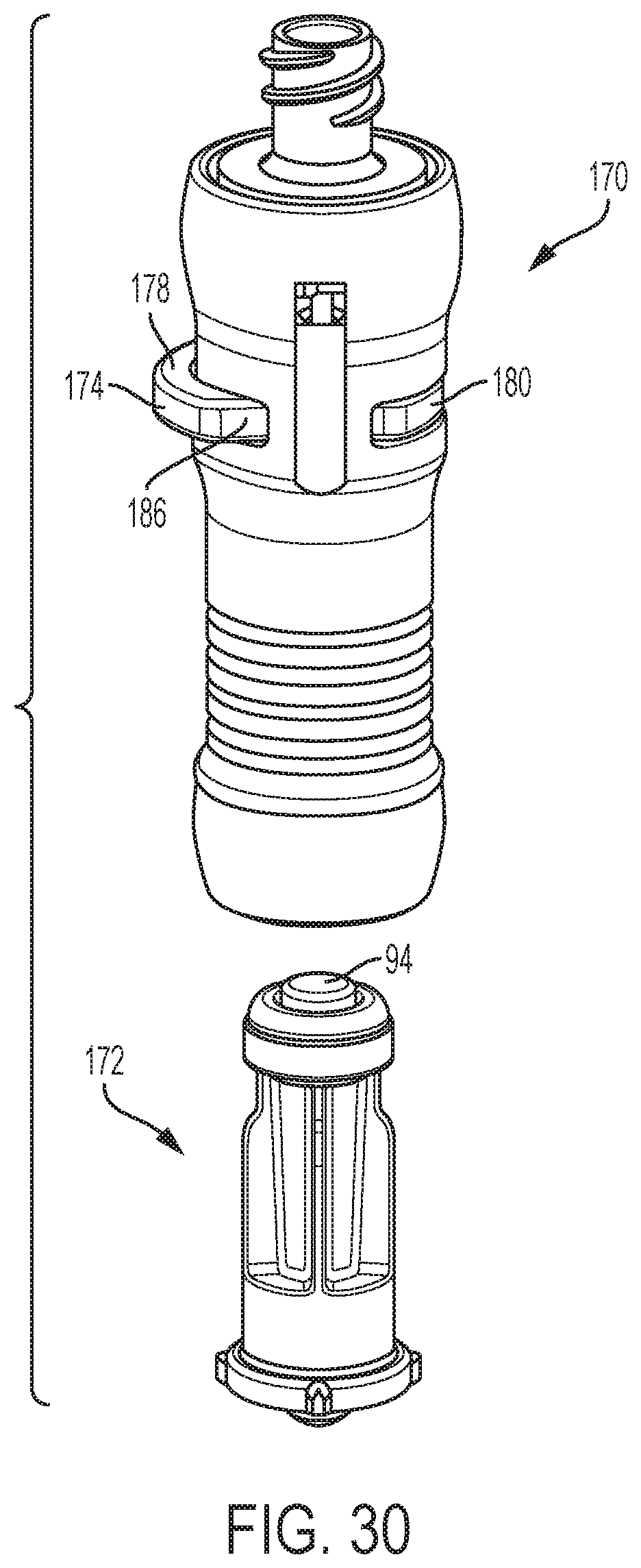 Patent US11779747 Figure 13 – Connector for system for closed transfer of fluids