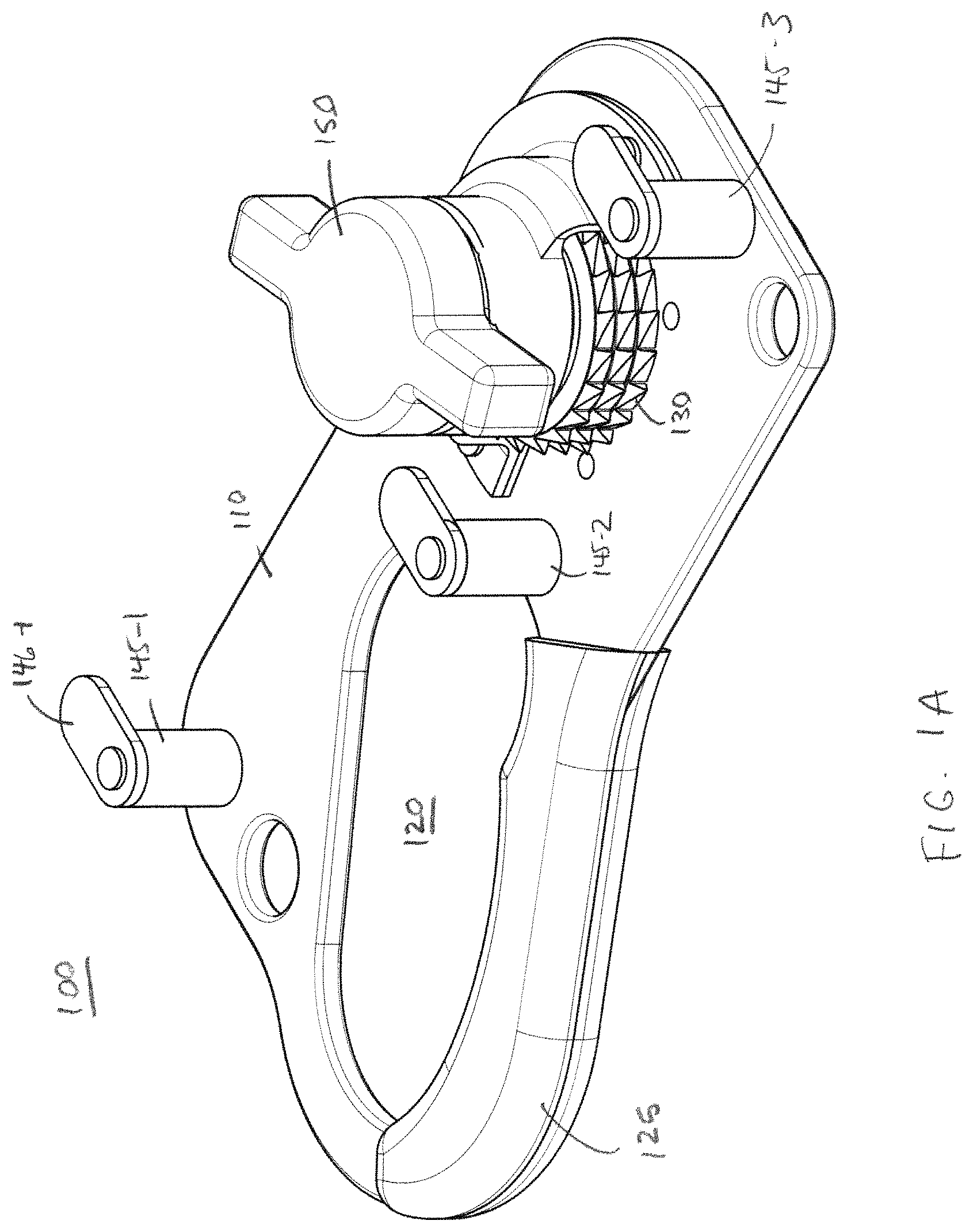 Patent US11779780 Figure 1 – Controlled ascender/descender device