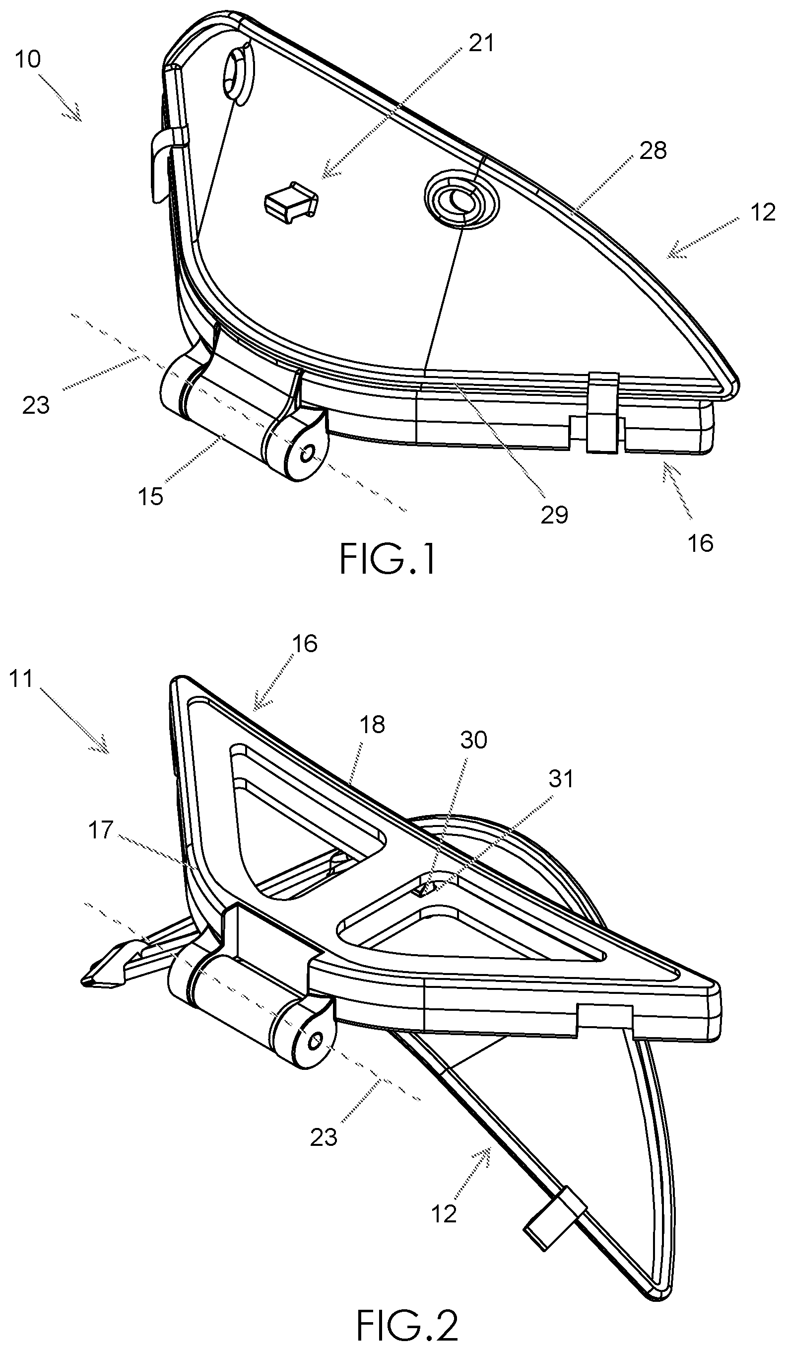 Patent US11779782 — Nostril-shielding nasal mask and associated method(s) — Figure 1