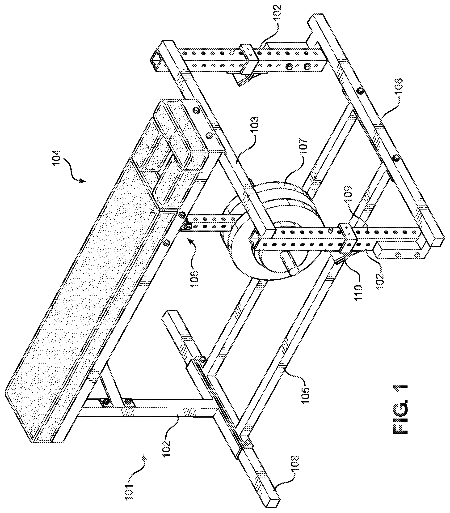 Patent US11779797 — Upper posterior development device — Figure 1
