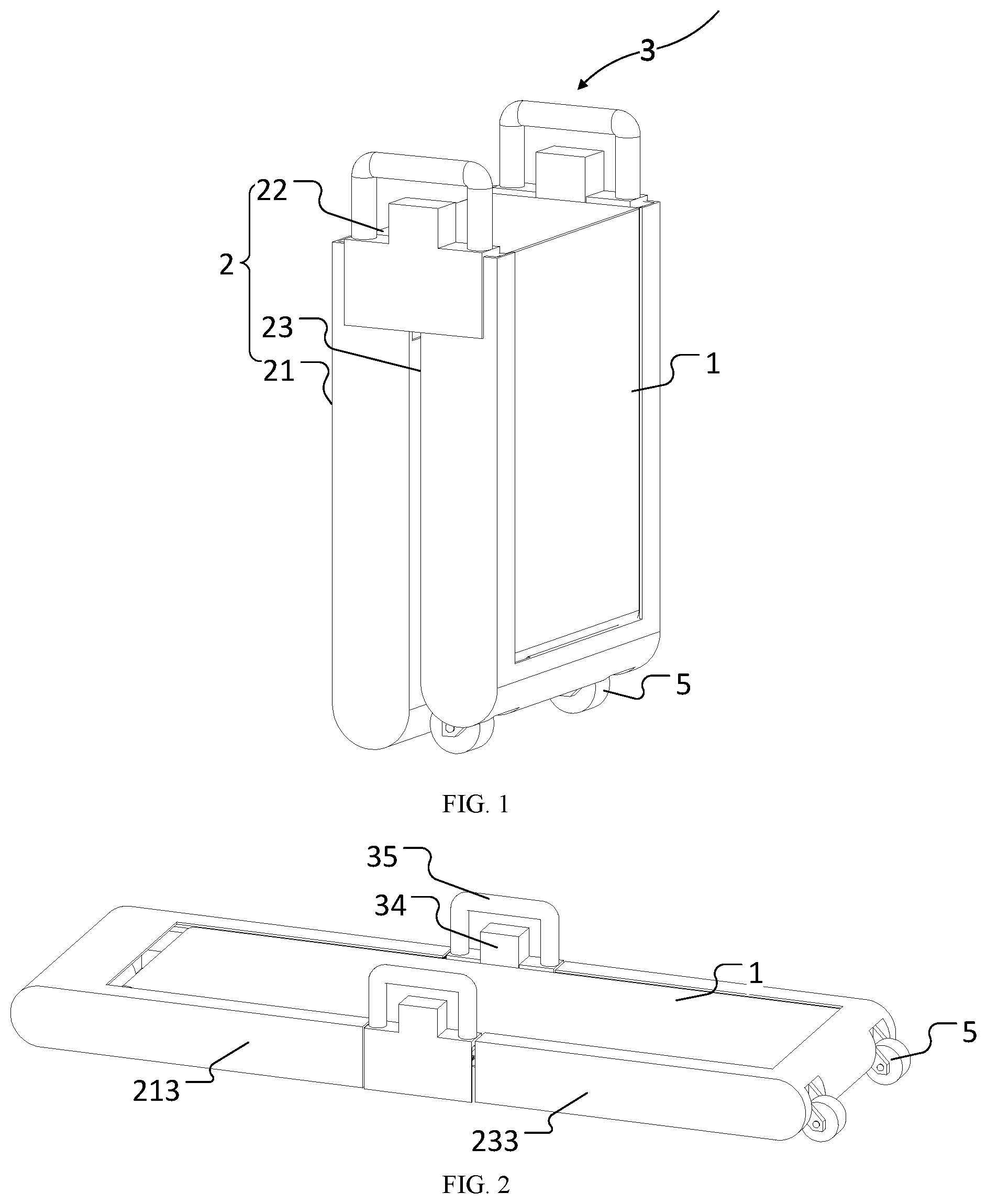 Patent US11779800 Figure 1 – Foldable treadmill
