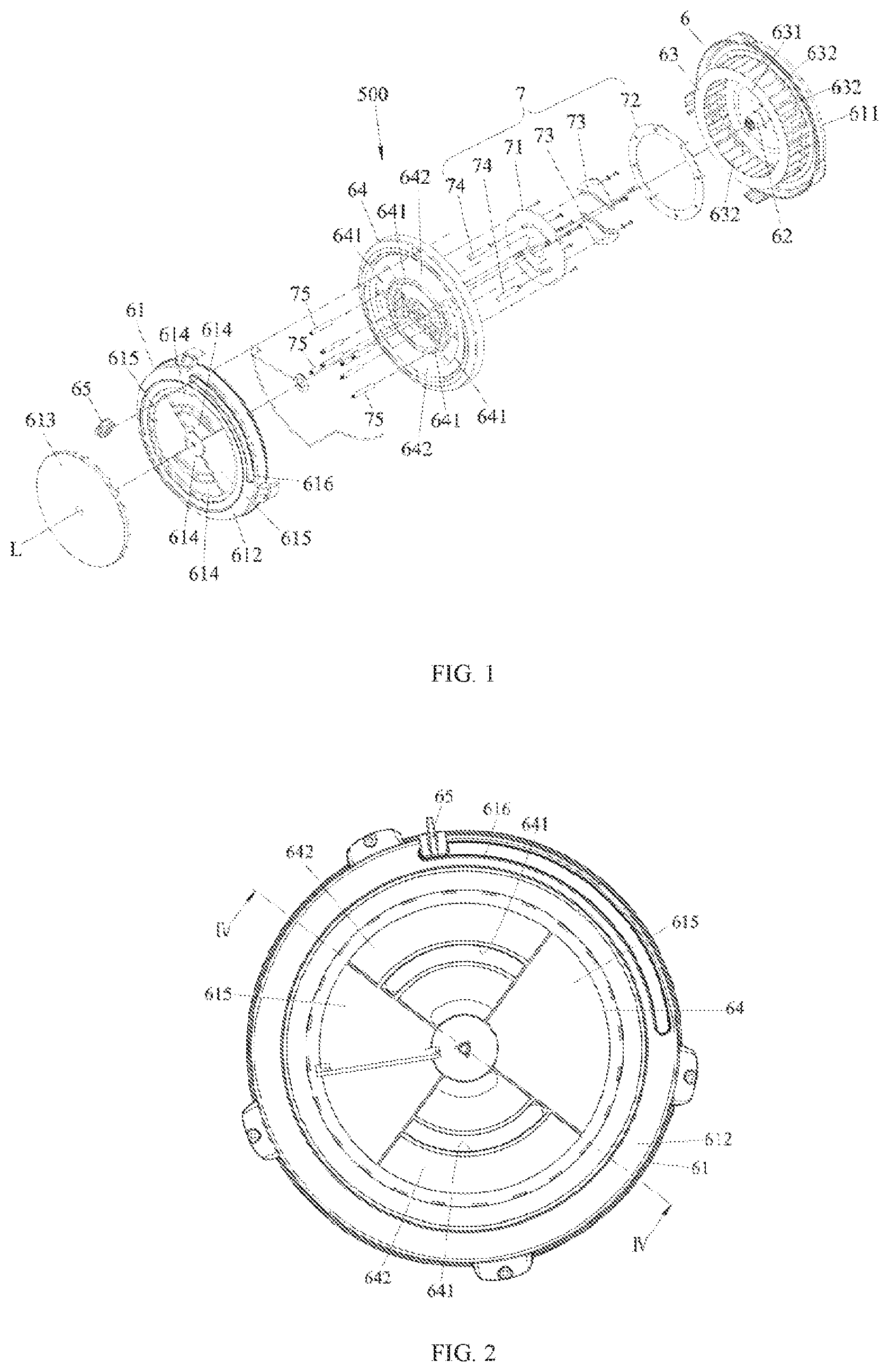 Patent US11779802 — Fitness machine and resistance device thereof — Figure 1