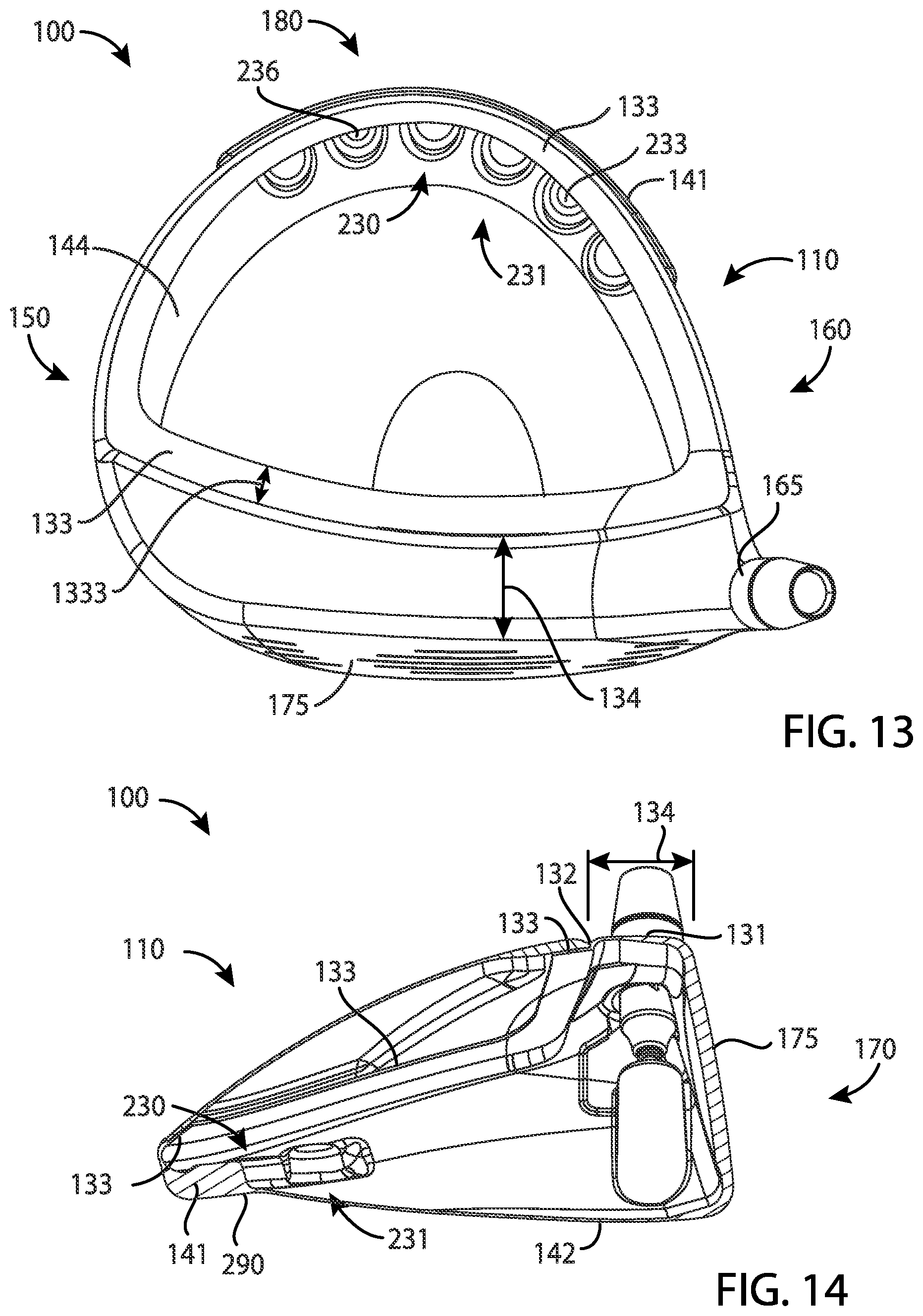 Patent US11779819 Figure 7 – Golf club heads and methods to manufacture golf club heads