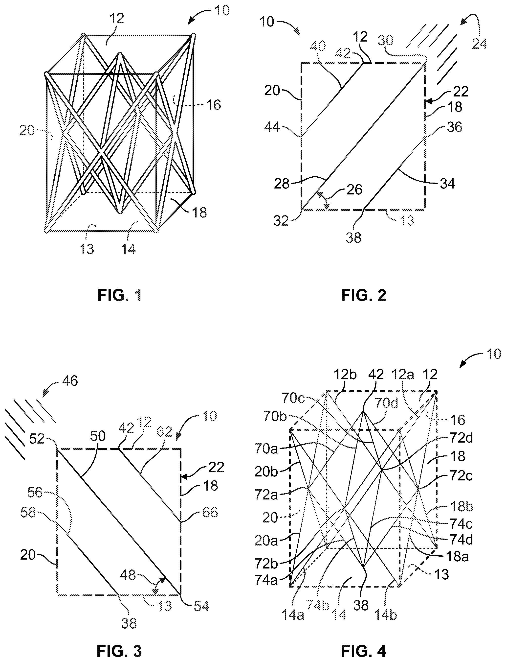 Patent US11779821 — Sporting goods including microlattice structures — Figure 1