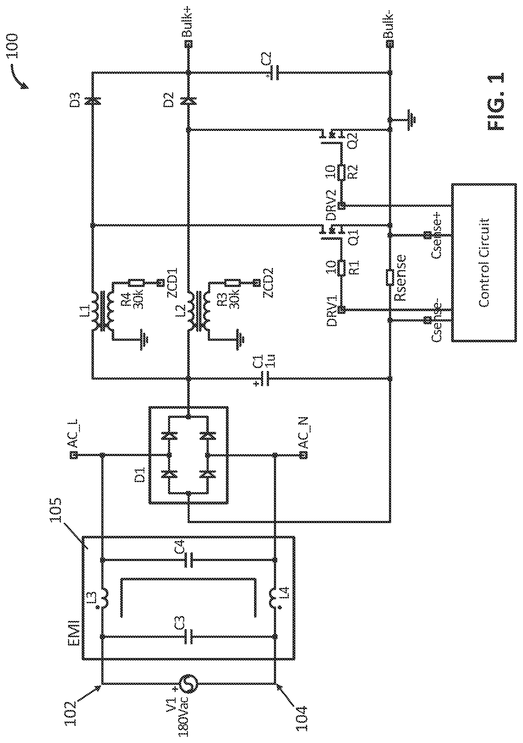 Patent US11779826 Figure 1 – Multi-phase switched-mode power supplies