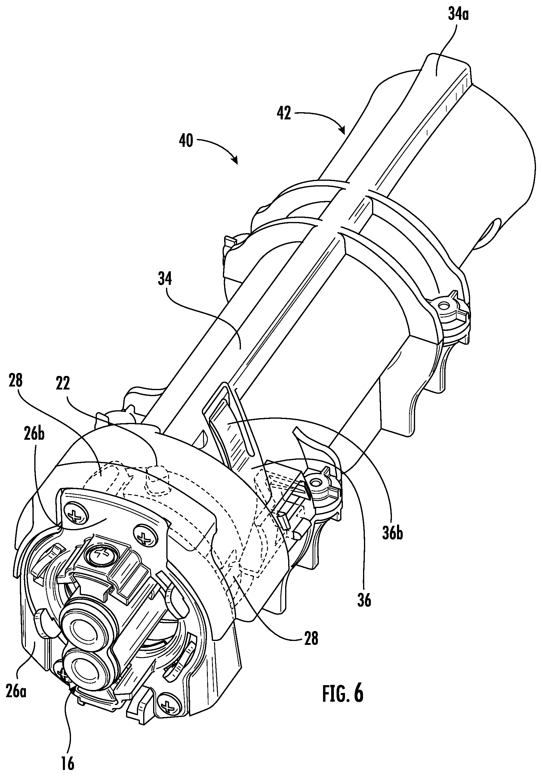 Patent US11779867 Figure 6 – Mechanical interlock system for a filter