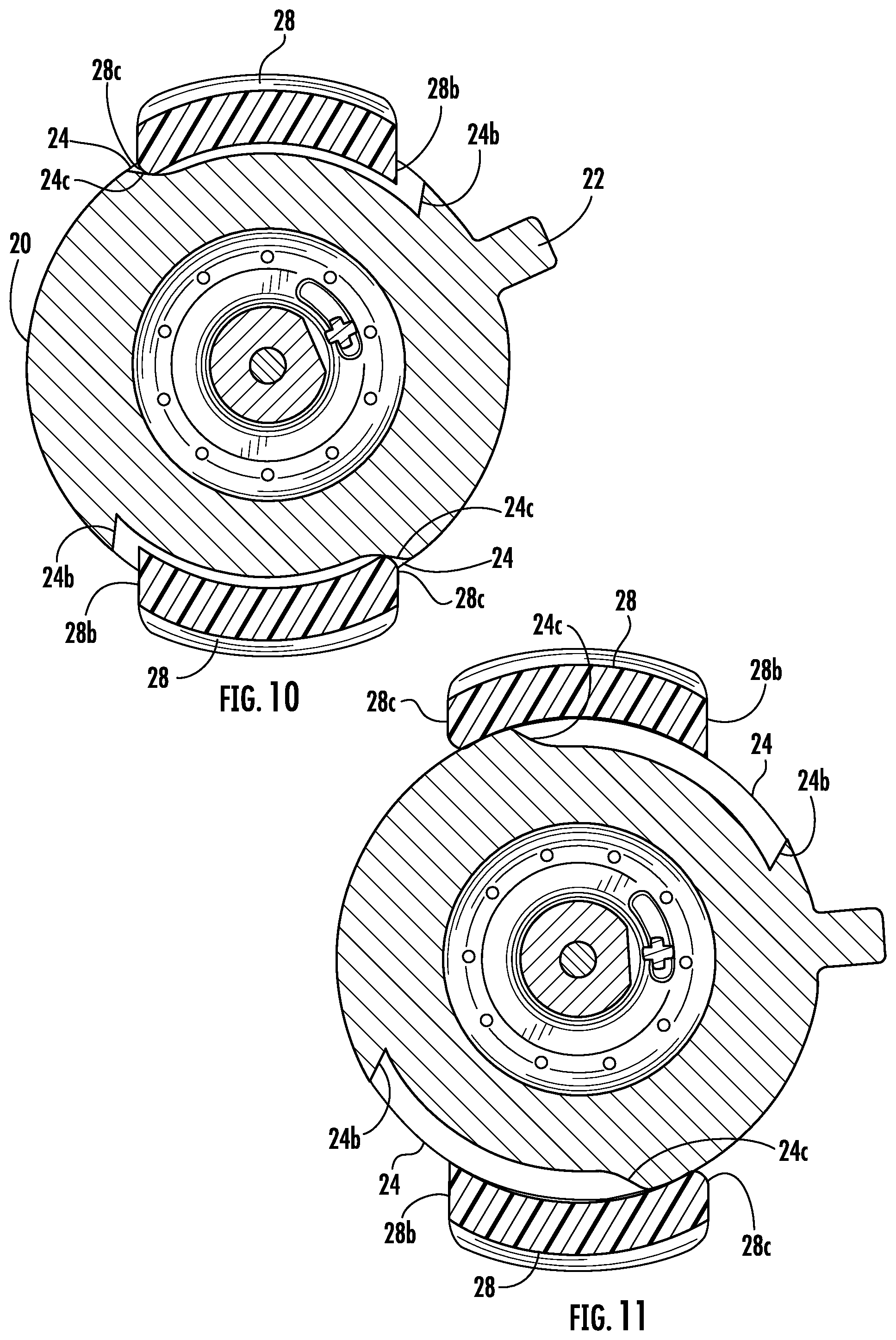 Patent US11779867 Figure 10 – Mechanical interlock system for a filter