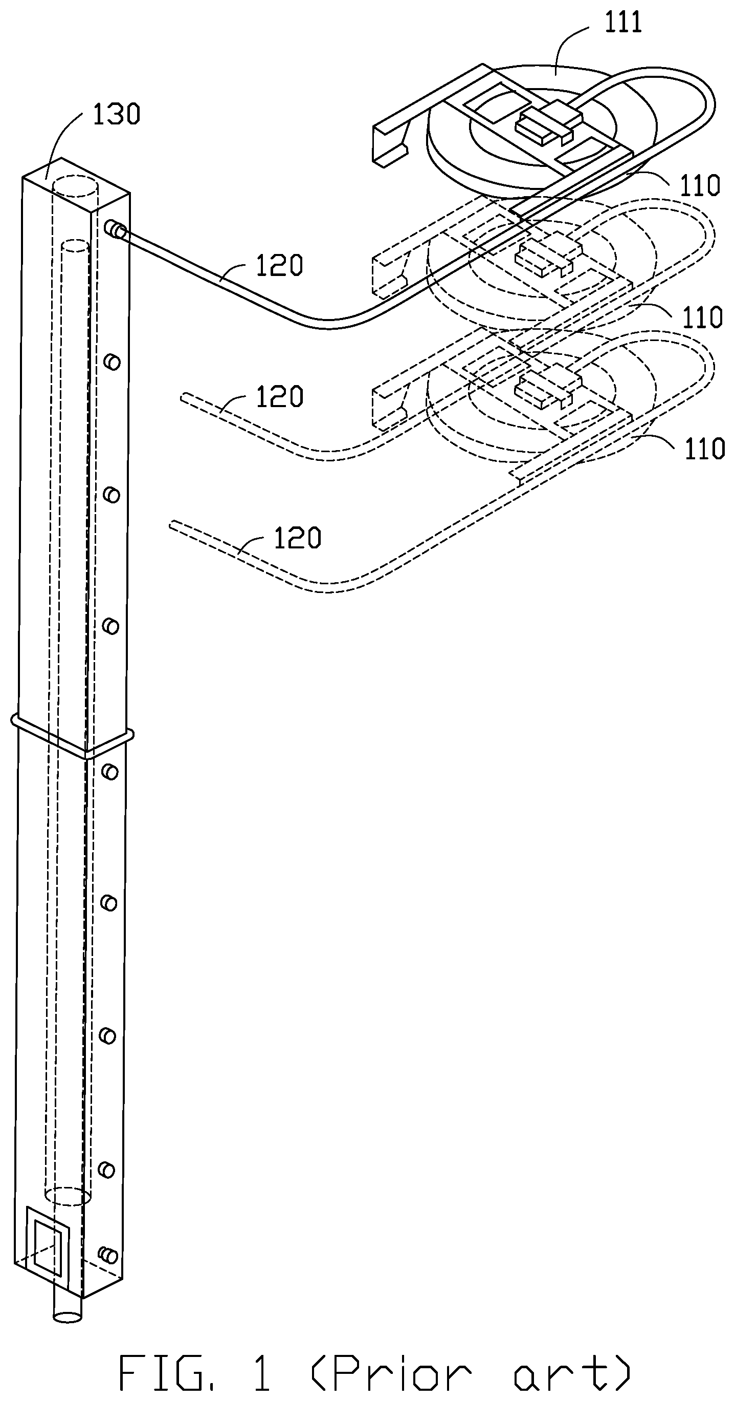 Patent US11779871 — Exhaust module for wafer baking apparatus and wafer processing system having the same — Figure 1