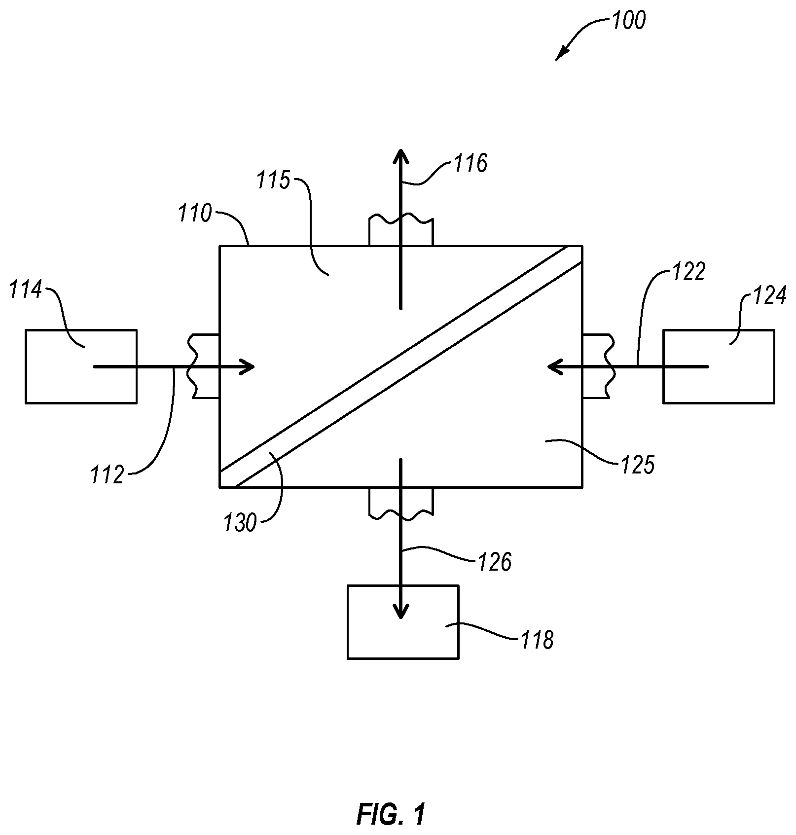 Patent US11779883 — Water purification systems and methods having pressurized draw stream — Figure 1