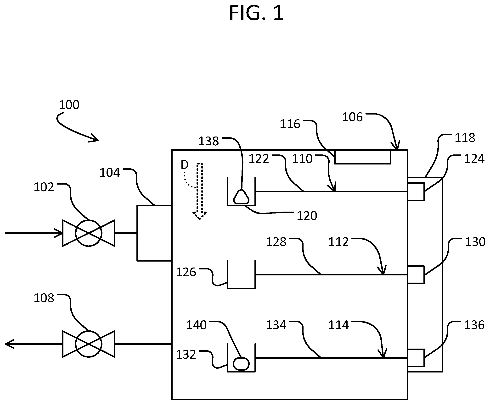 Patent US11779916 — Moisture and volatile organic compound content measuring — Figure 1