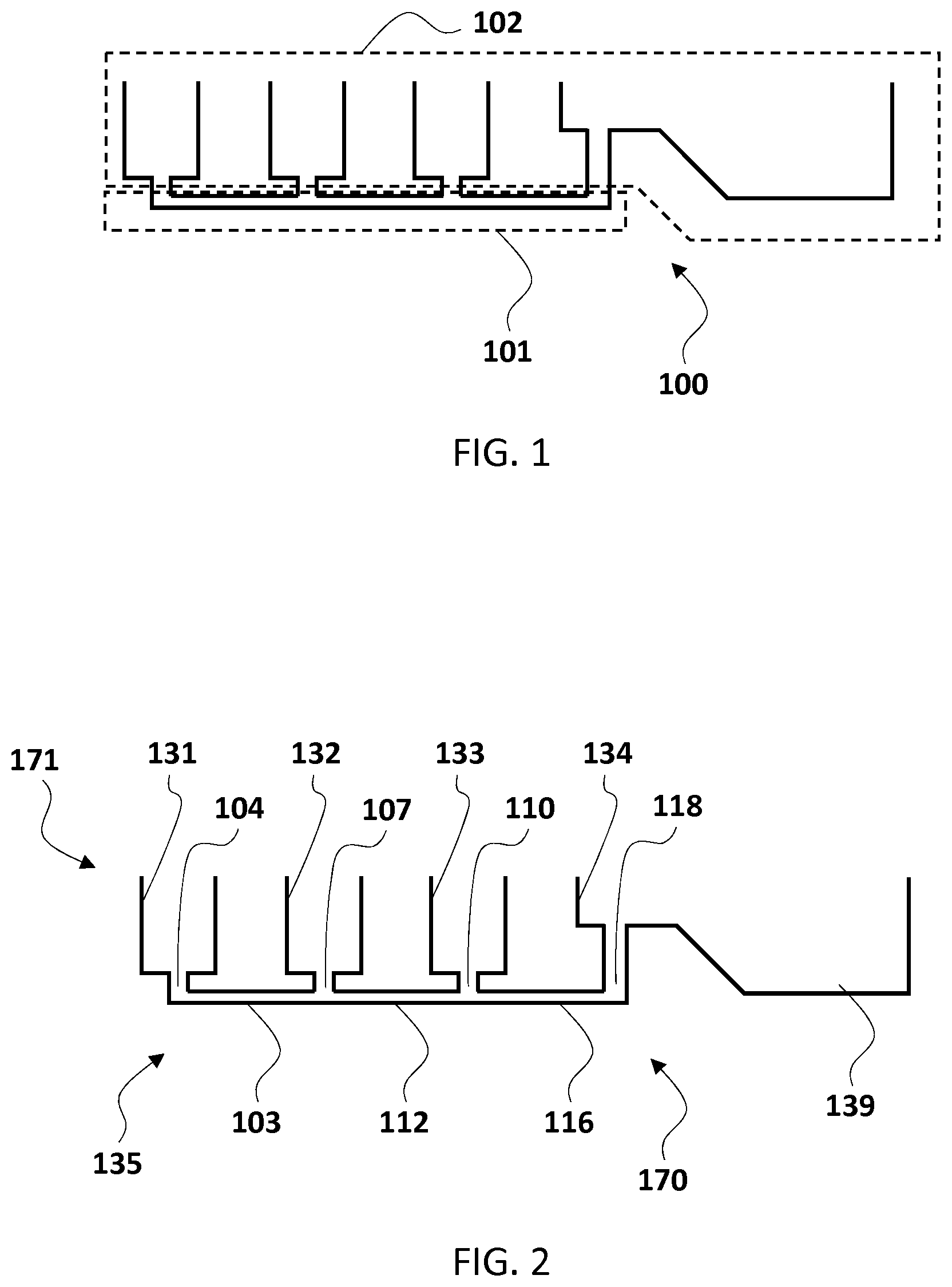 Patent US11779923 — Microfluidic device and a method for provision of double emulsion droplets — Figure 1