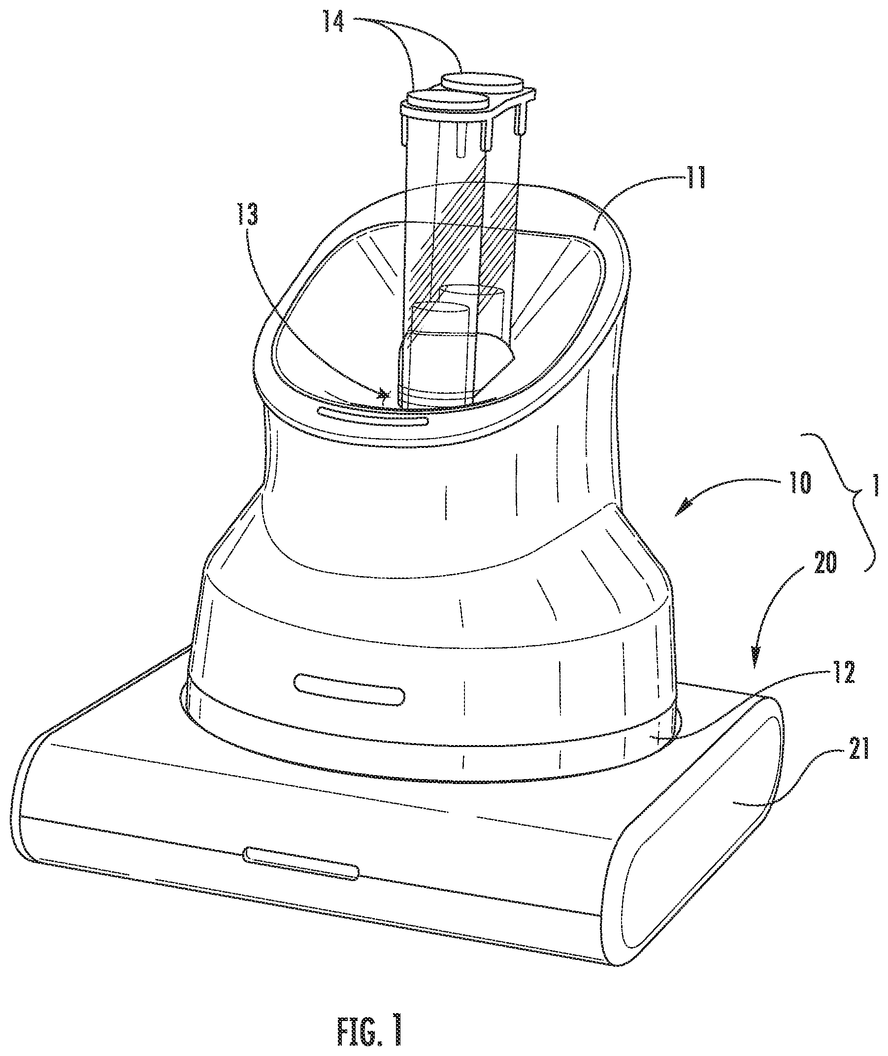 Patent US11779931 Figure 1 – Optical density instrument and systems and methods using the same