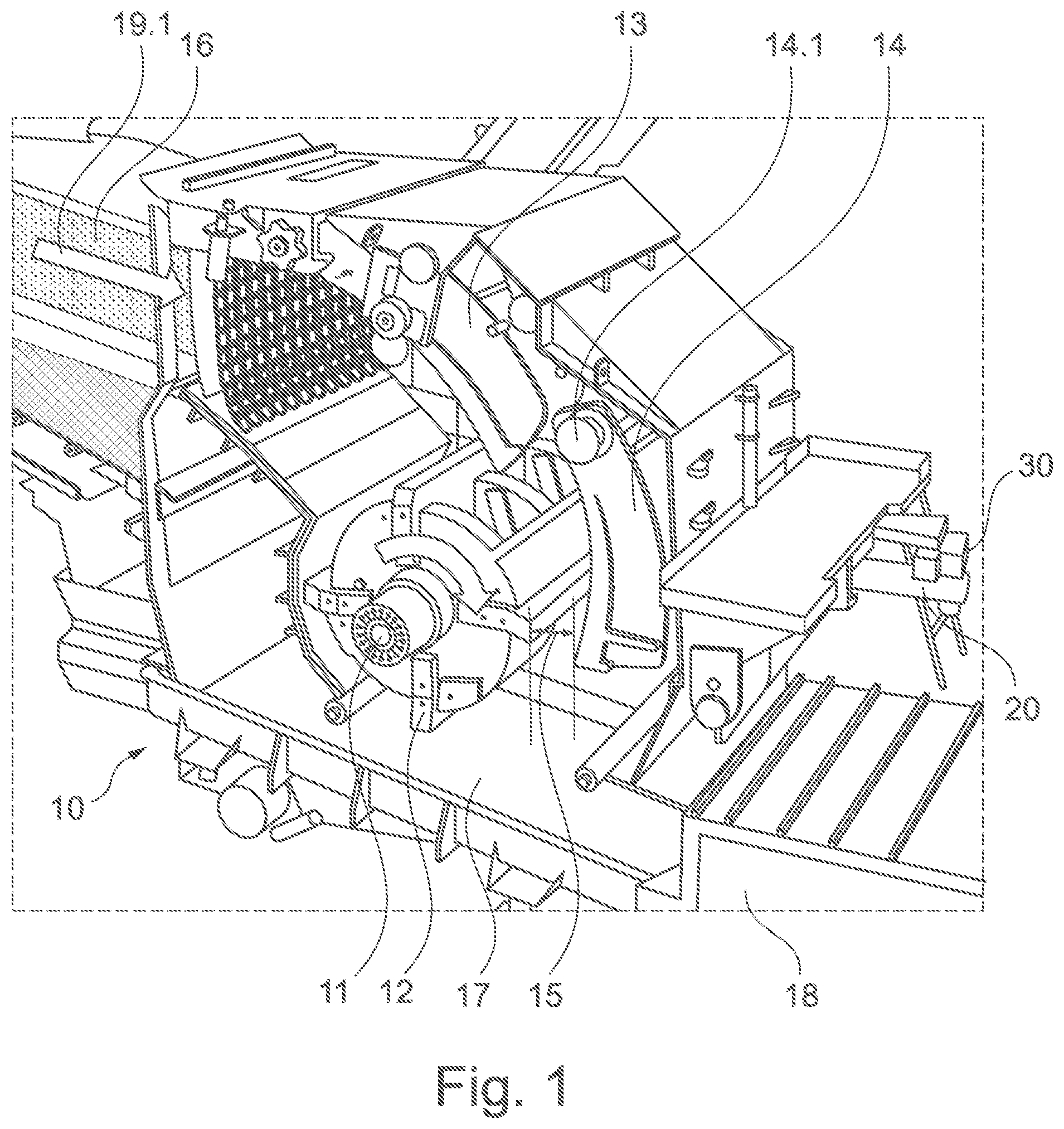 Patent US11779932 — Crusher — Figure 1