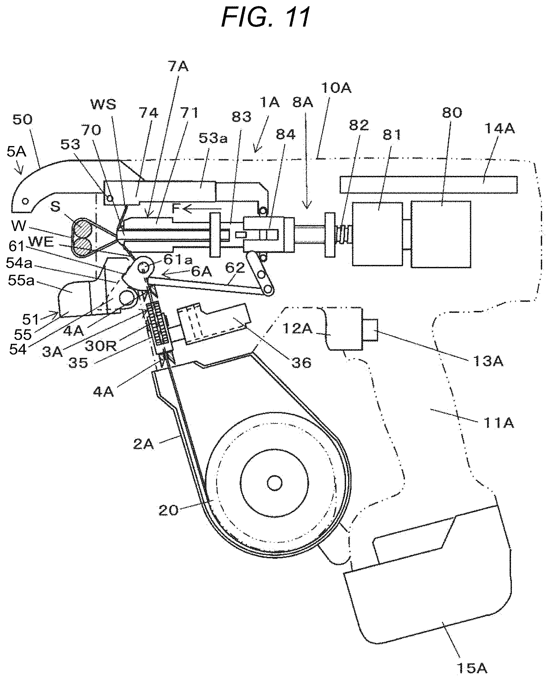 Patent US11779998 Figure 10 – Binding machine