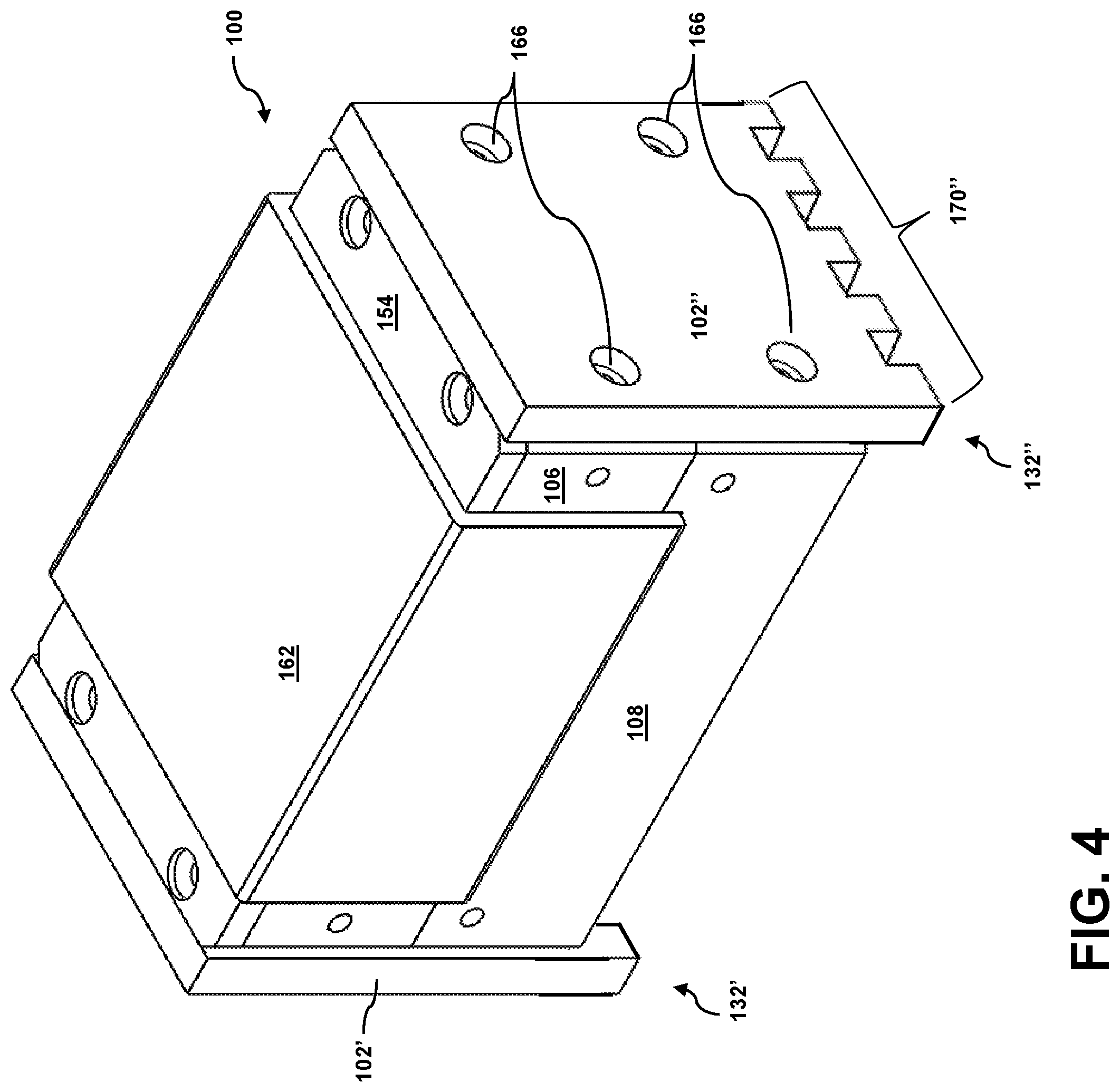 Patent US11780039 Figure 6 – Magnetic lifting device having pole shoes with spaced apart projections