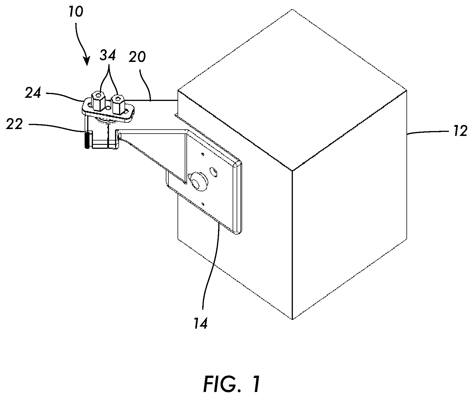 Patent US11780042 — Saw mount guide — Figure 1