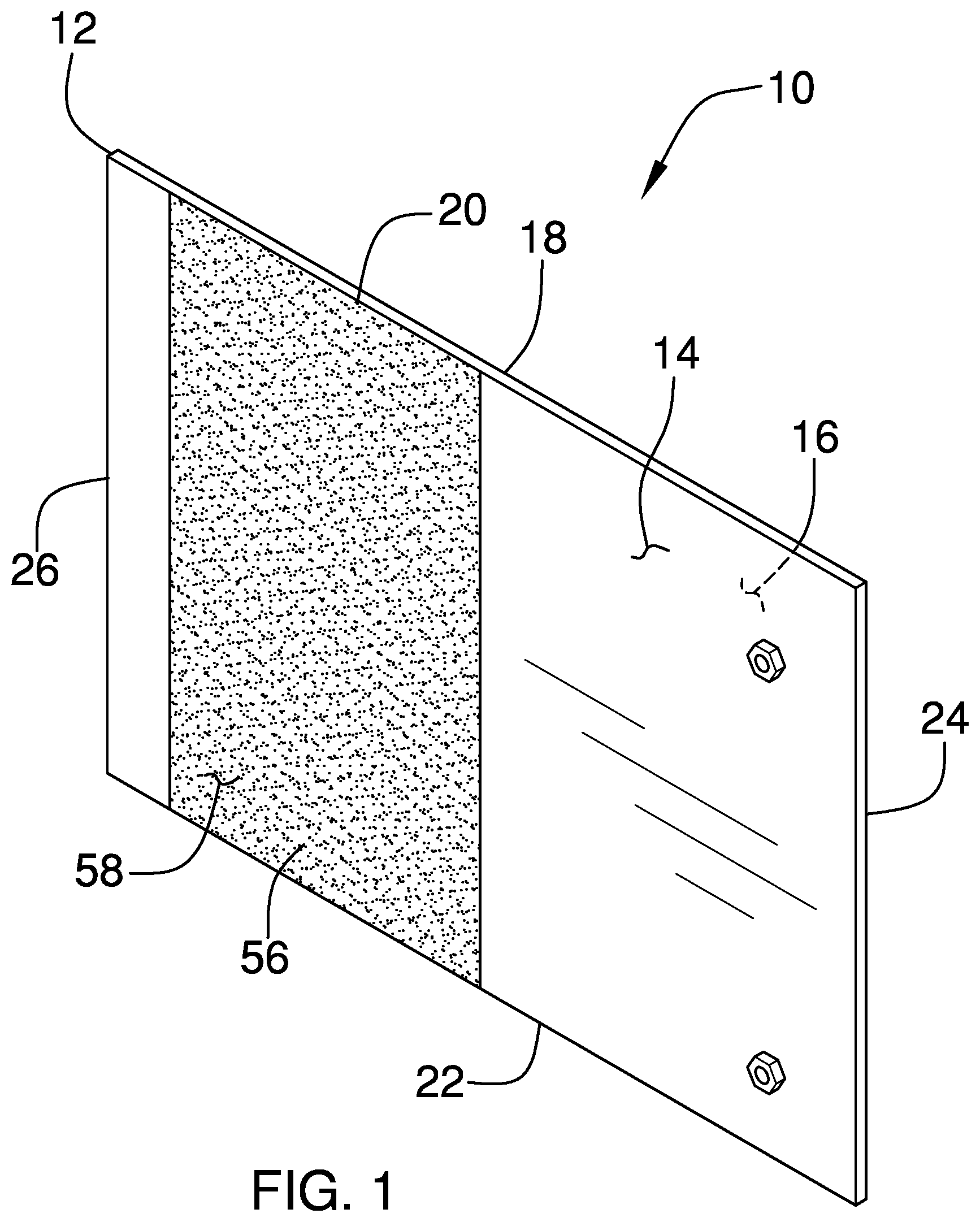 Patent US11780044 — Conveyor belt sanding assembly — Figure 1