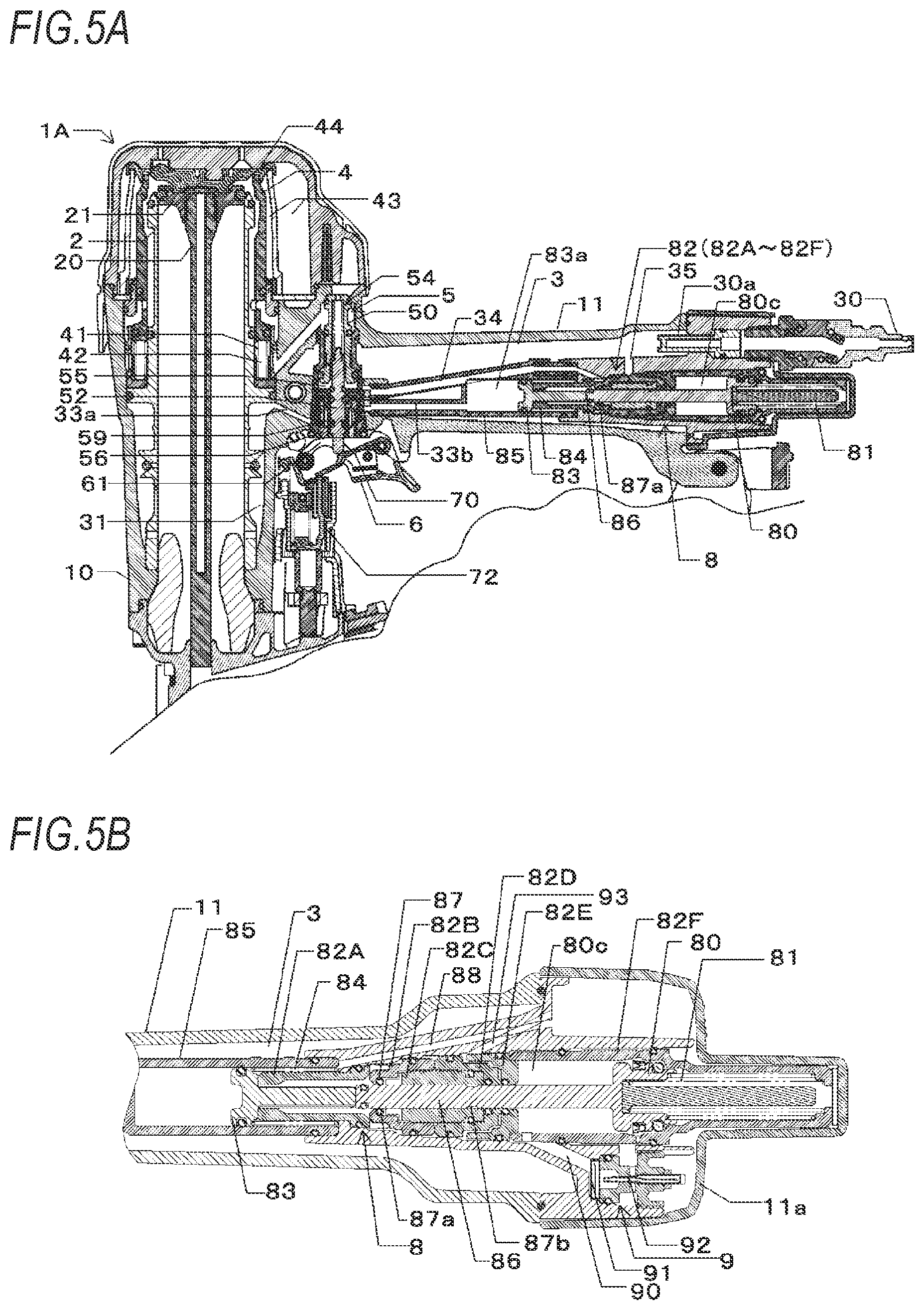 Patent US11780067 Figure 8 – Pneumatic tool
