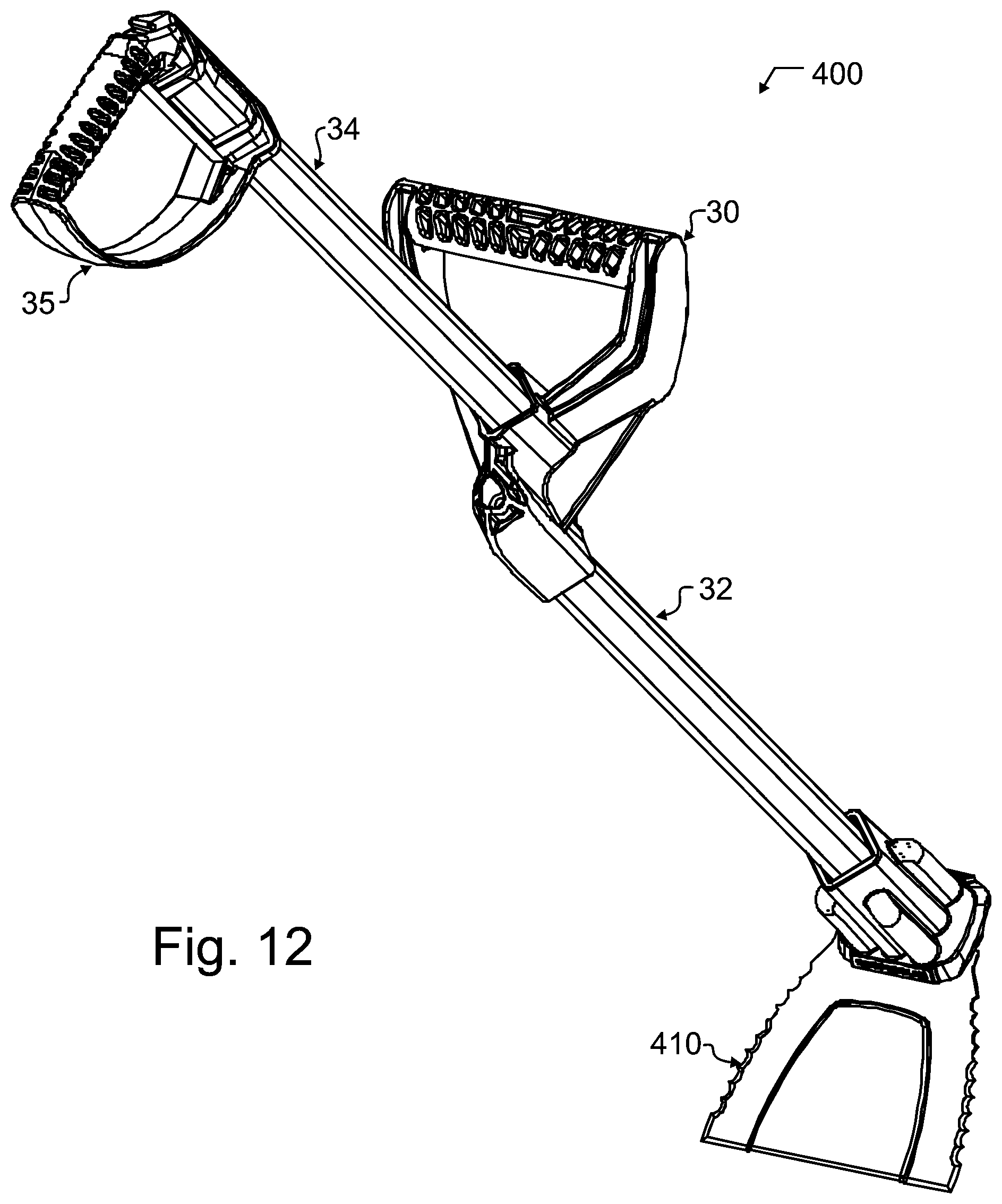 Patent US11780073 Figure 8 – Handle with offset connector