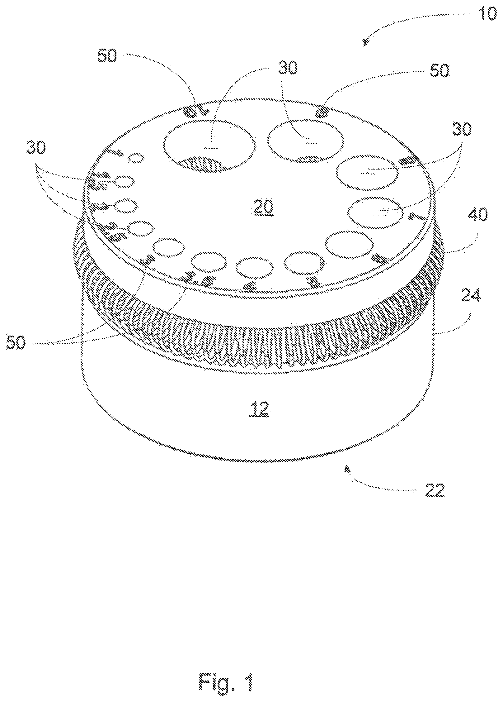 Patent US11780074 — Hex key tool holder — Figure 1