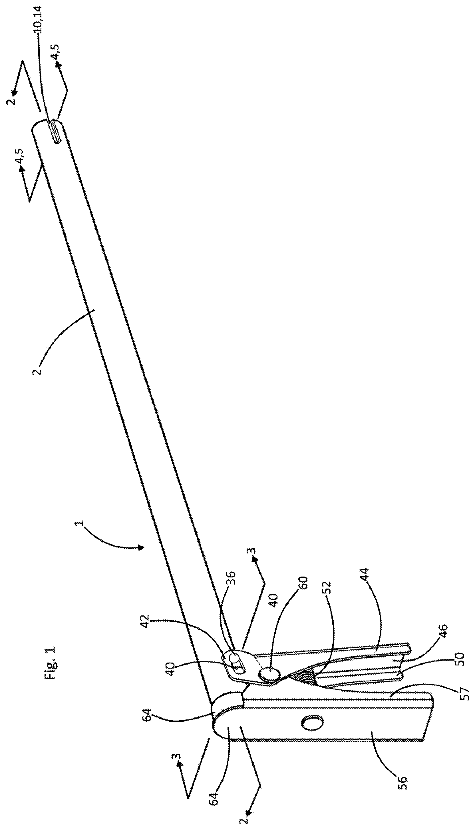 Patent US11780076 — Grasping tool — Figure 1