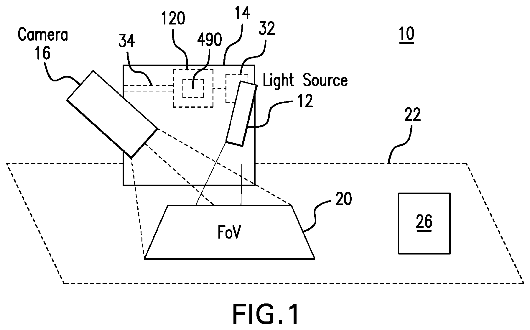 Patent US11780090 — Apparatus, system, and method of certifying sensing for autonomous robot navigation — Figure 1