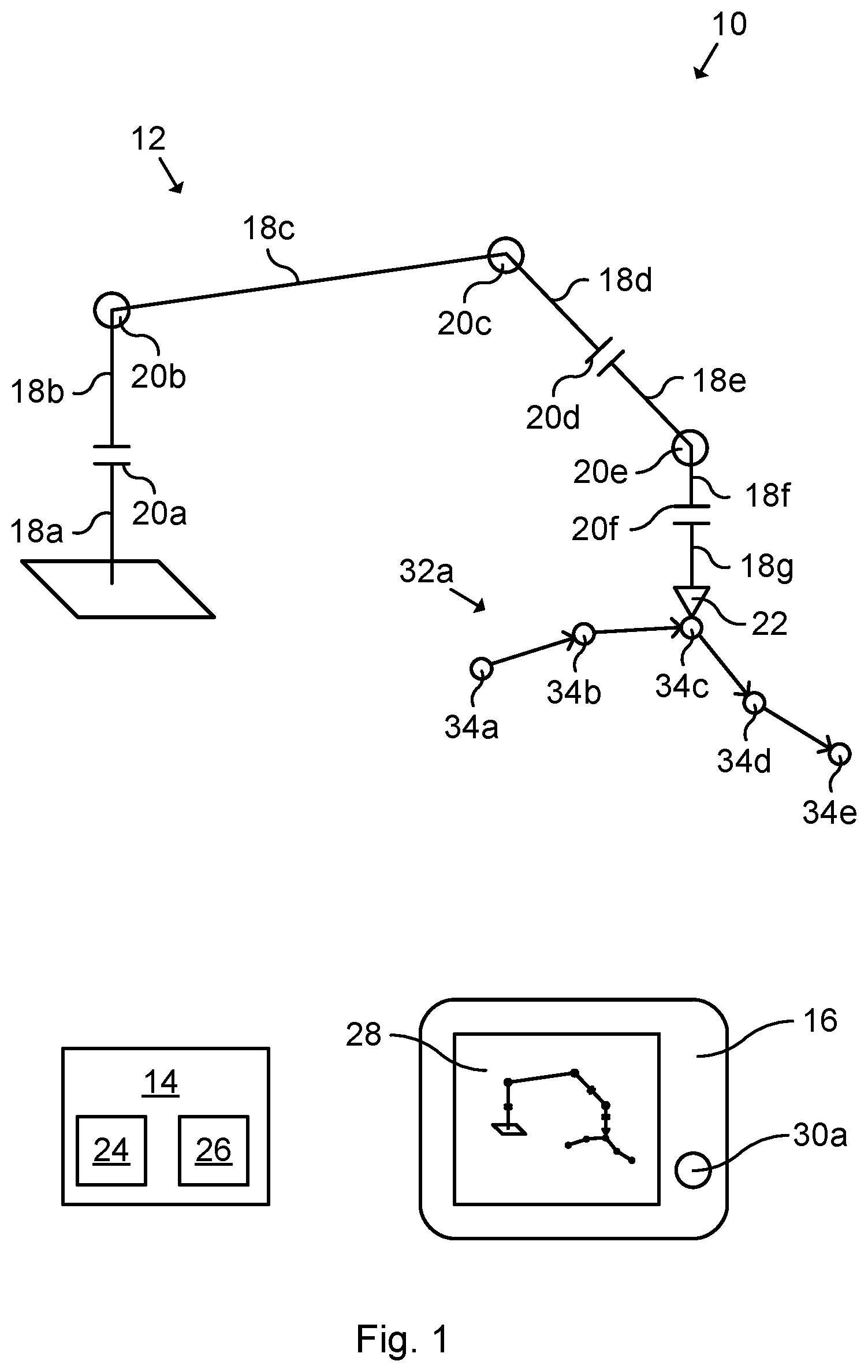 Patent US11780093 — Method of controlling industrial actuator, control system, and industrial actuator system — Figure 1