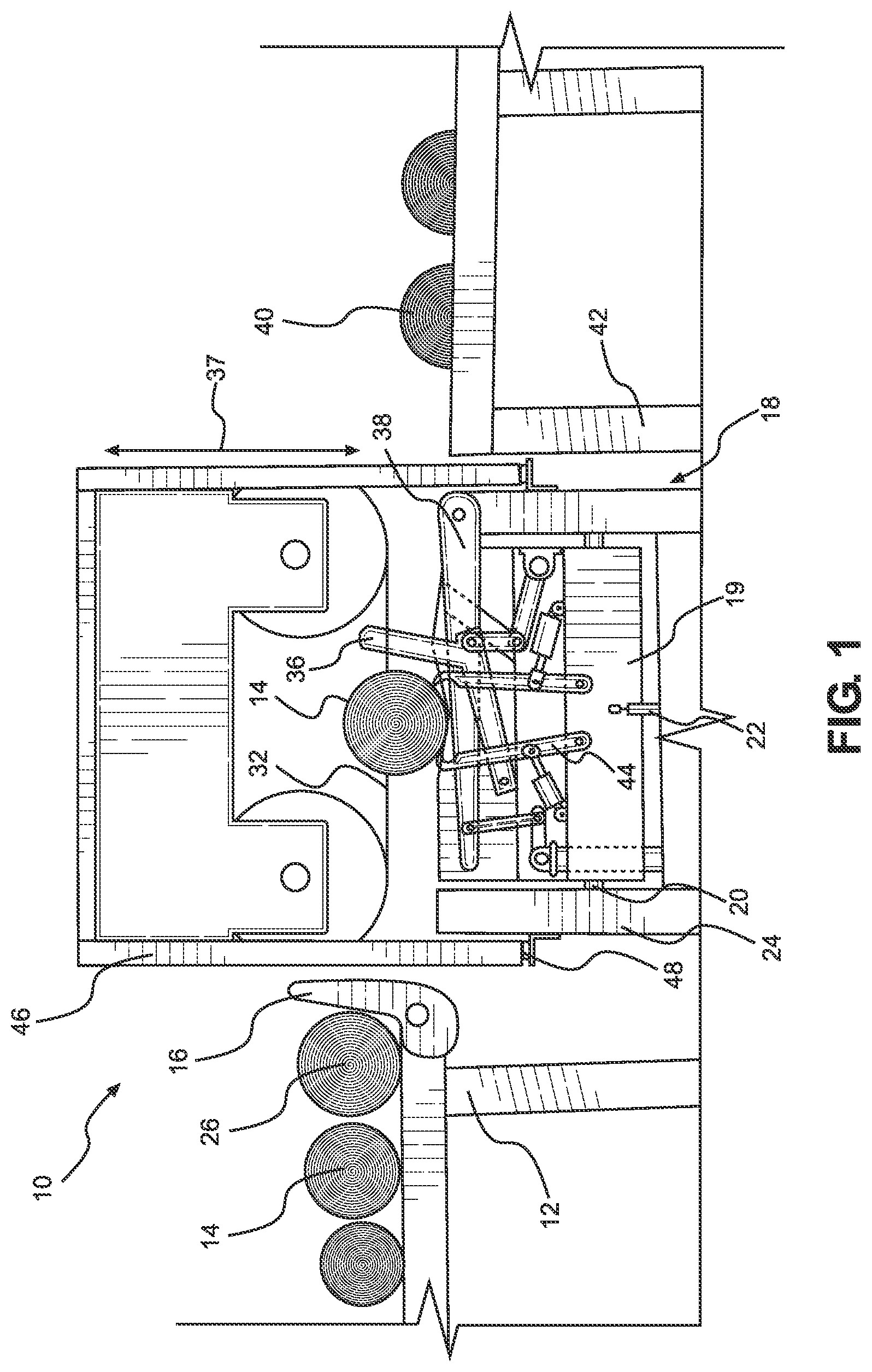 Patent US11780110 — Sawmill — Figure 1