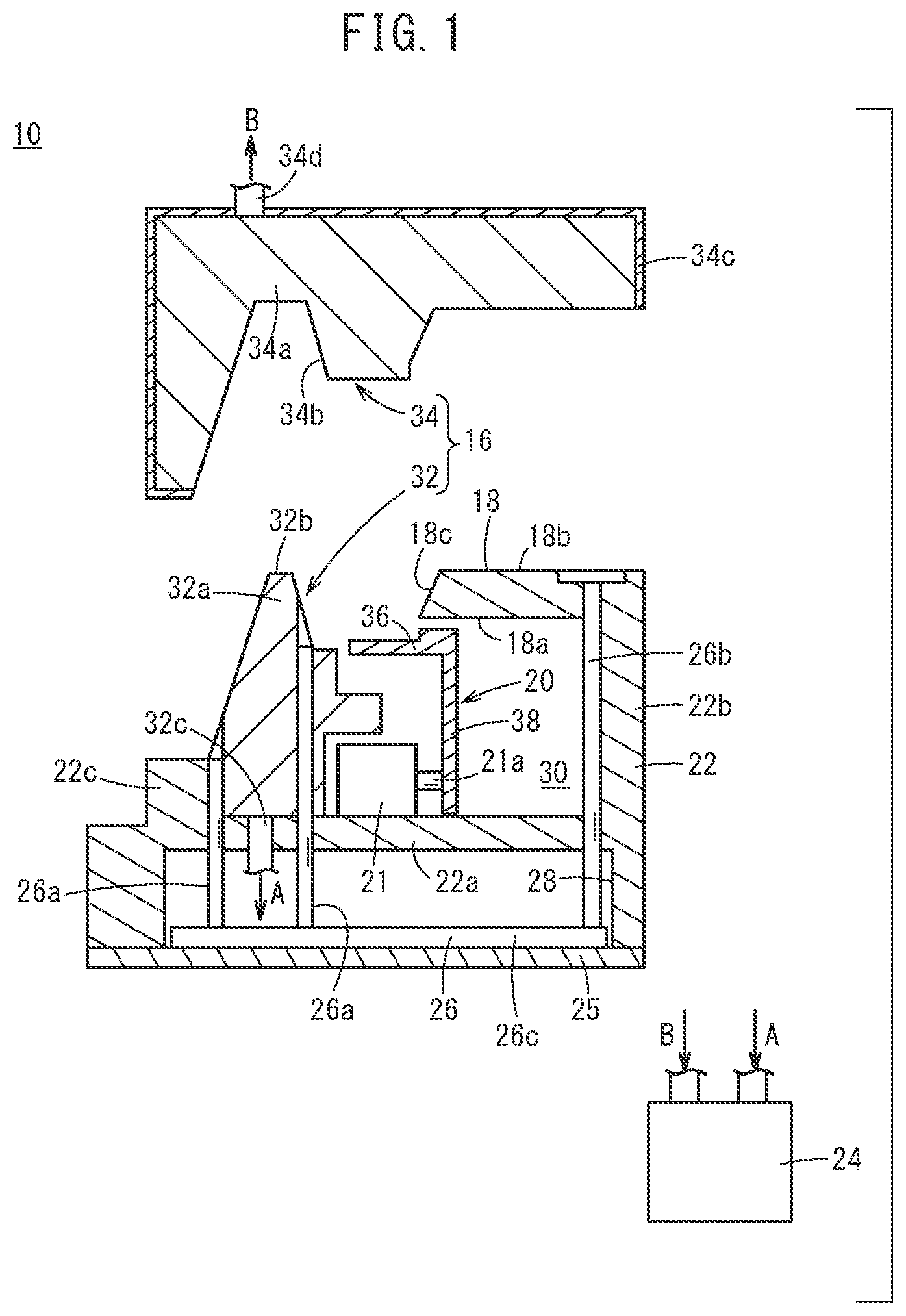 Patent US11780123 — Workpiece molding apparatus — Figure 1